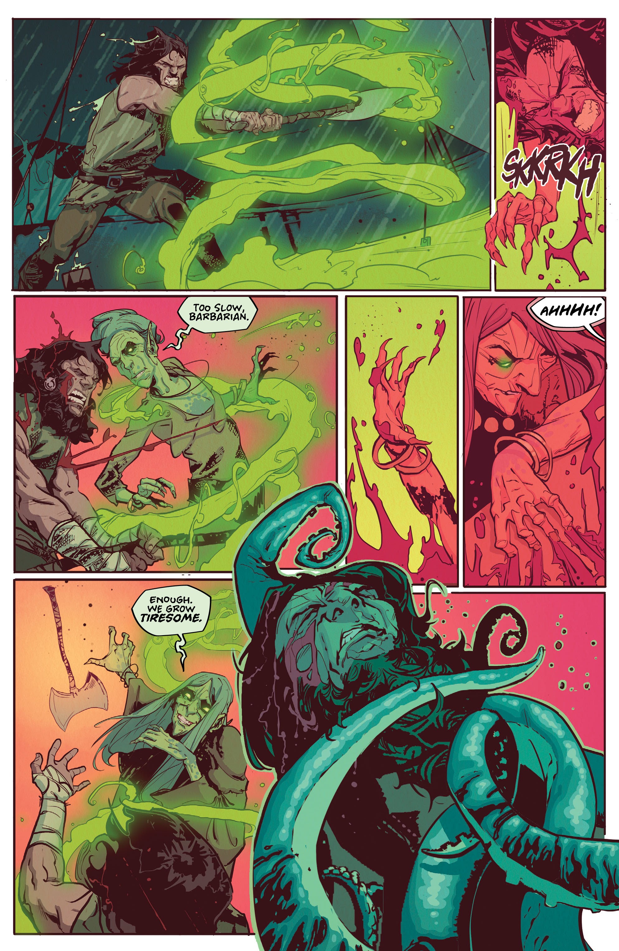 Read online Barbaric comic -  Issue #1 - 14