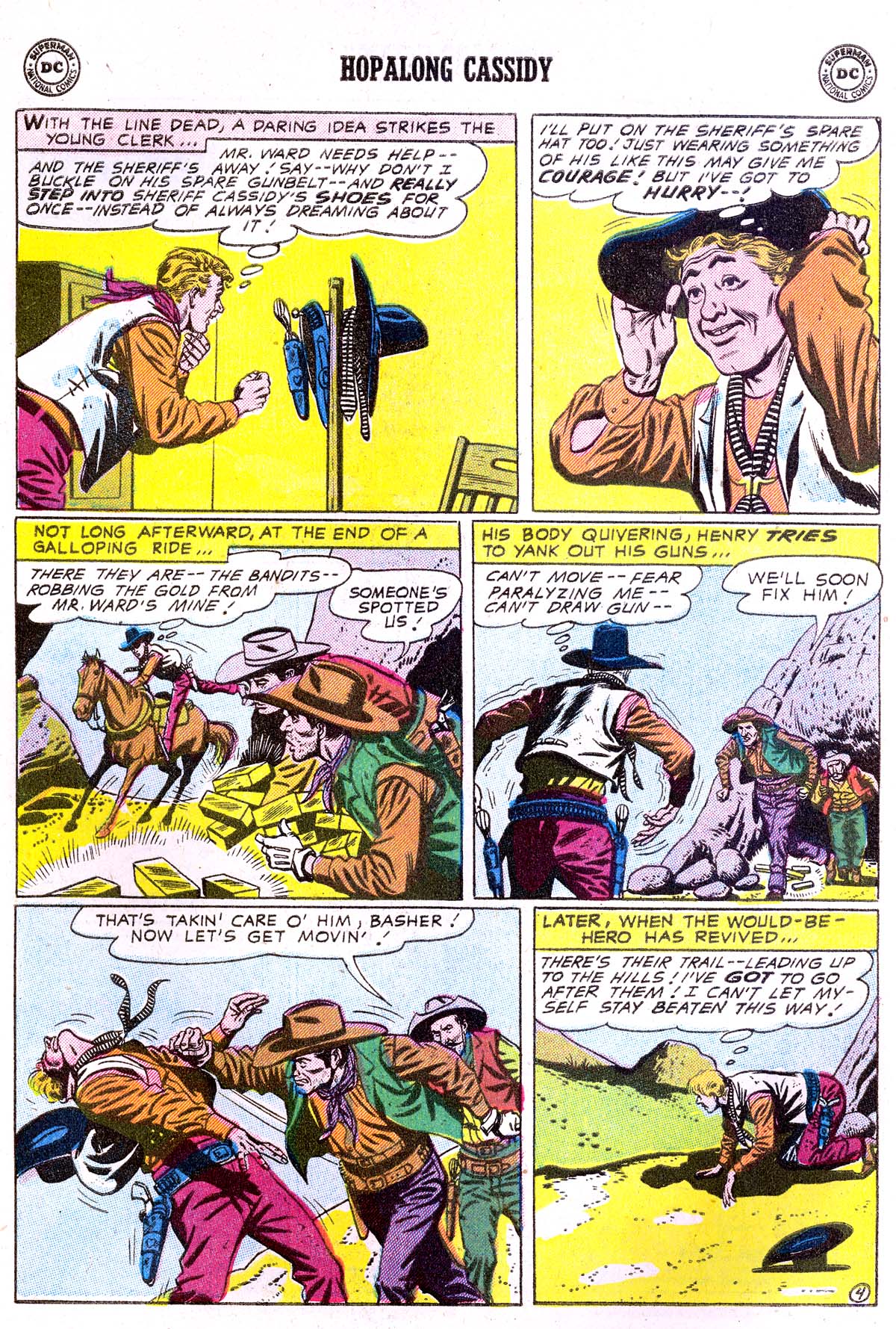 Read online Hopalong Cassidy comic -  Issue #119 - 6