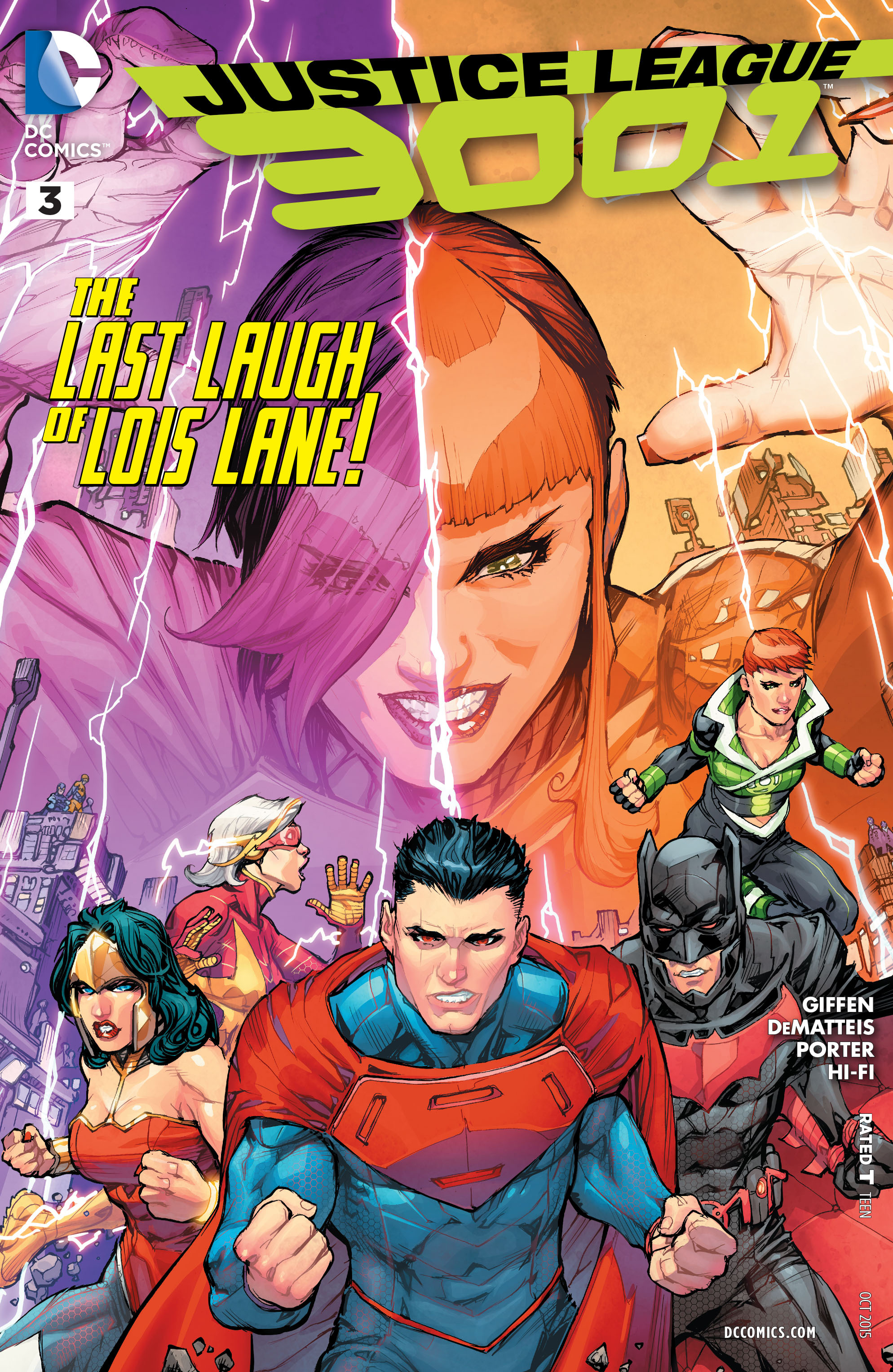 Read online Justice League 3001 comic -  Issue #3 - 1
