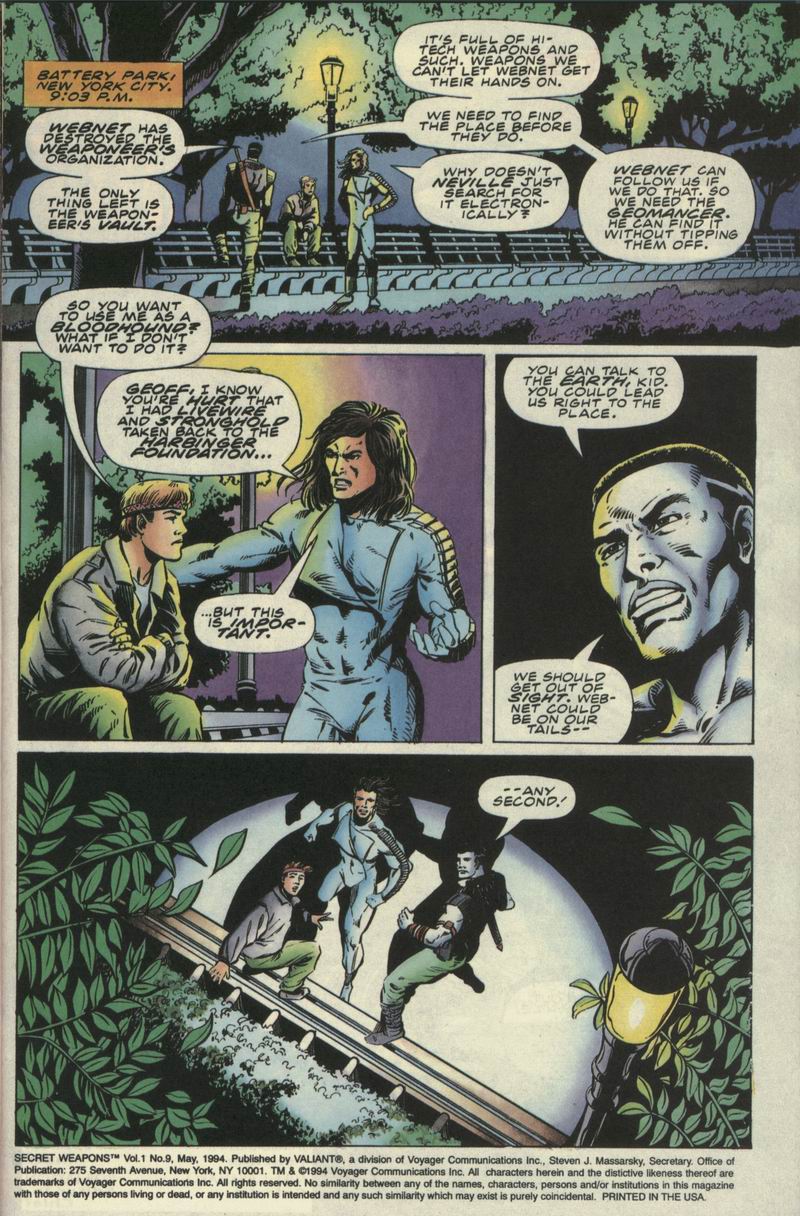 Read online Secret Weapons comic -  Issue #9 - 2