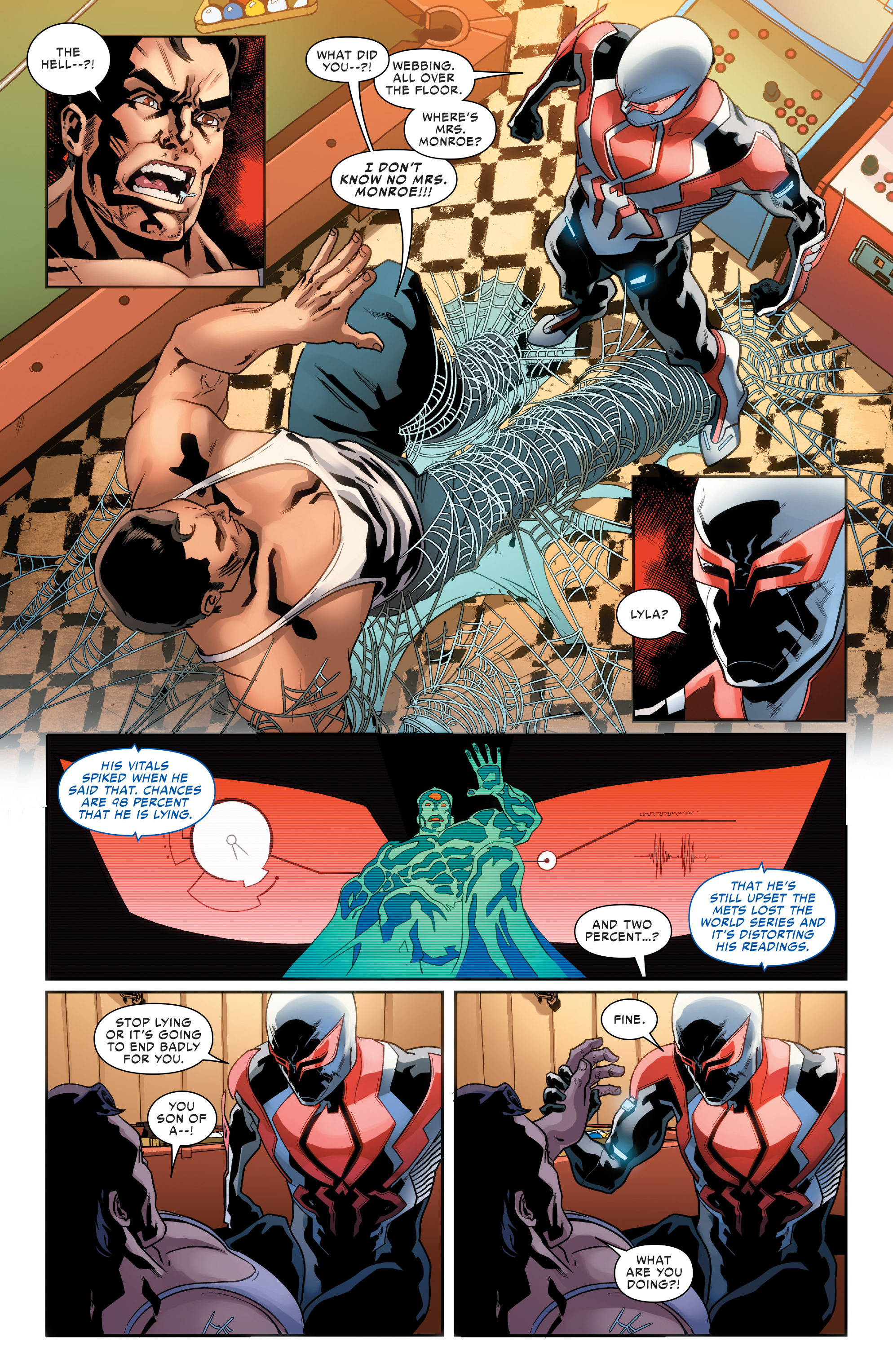 Read online Spider-Man 2099 (2015) comic -  Issue #9 - 7
