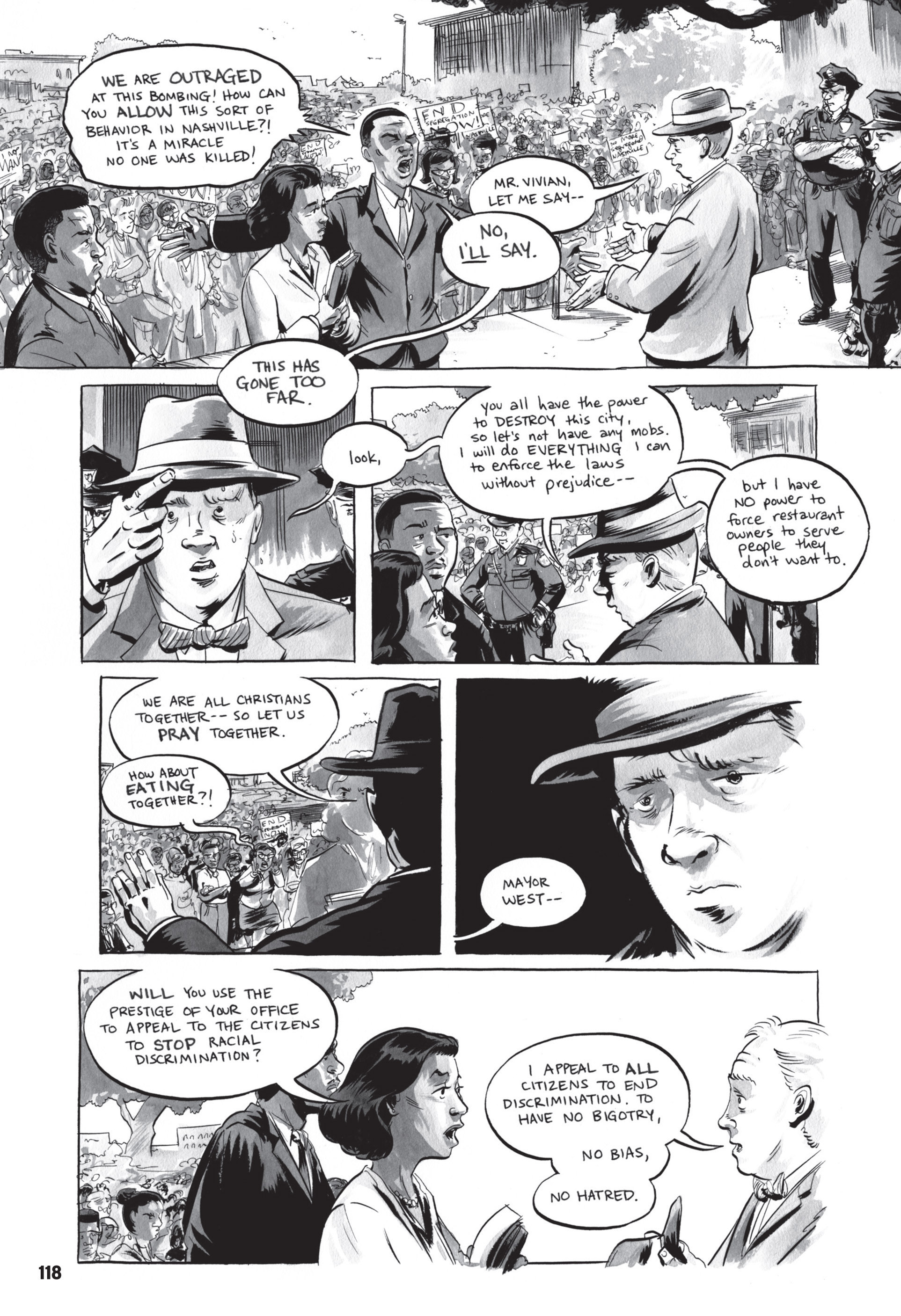 Read online March comic -  Issue #1 - 116
