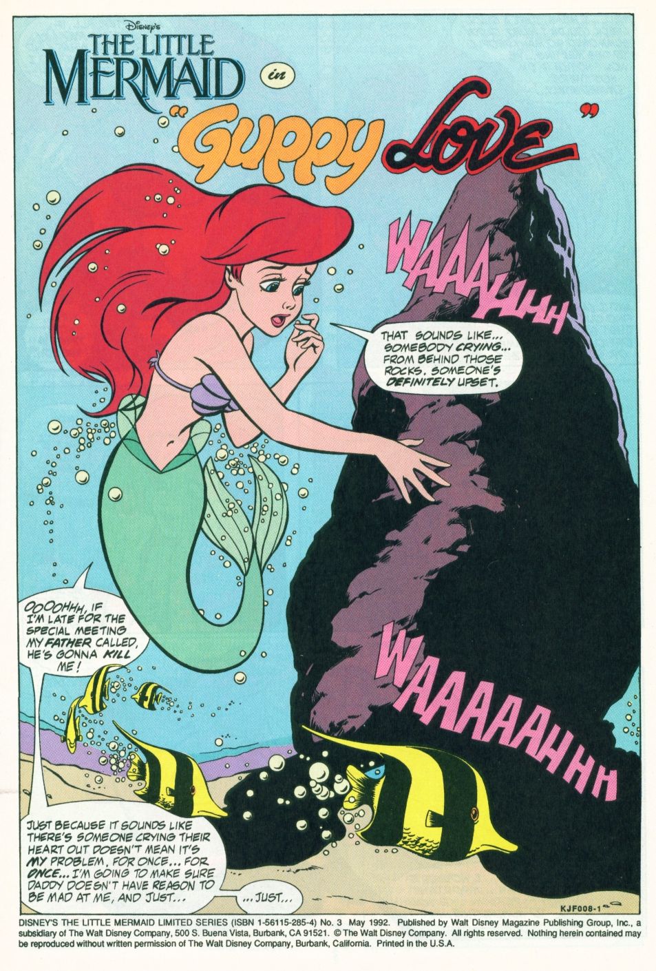 Read online Disney's The Little Mermaid Limited Series comic -  Issue #3 - 2