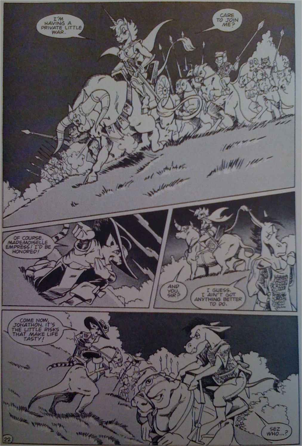 Read online Xanadu comic -  Issue #5 - 24