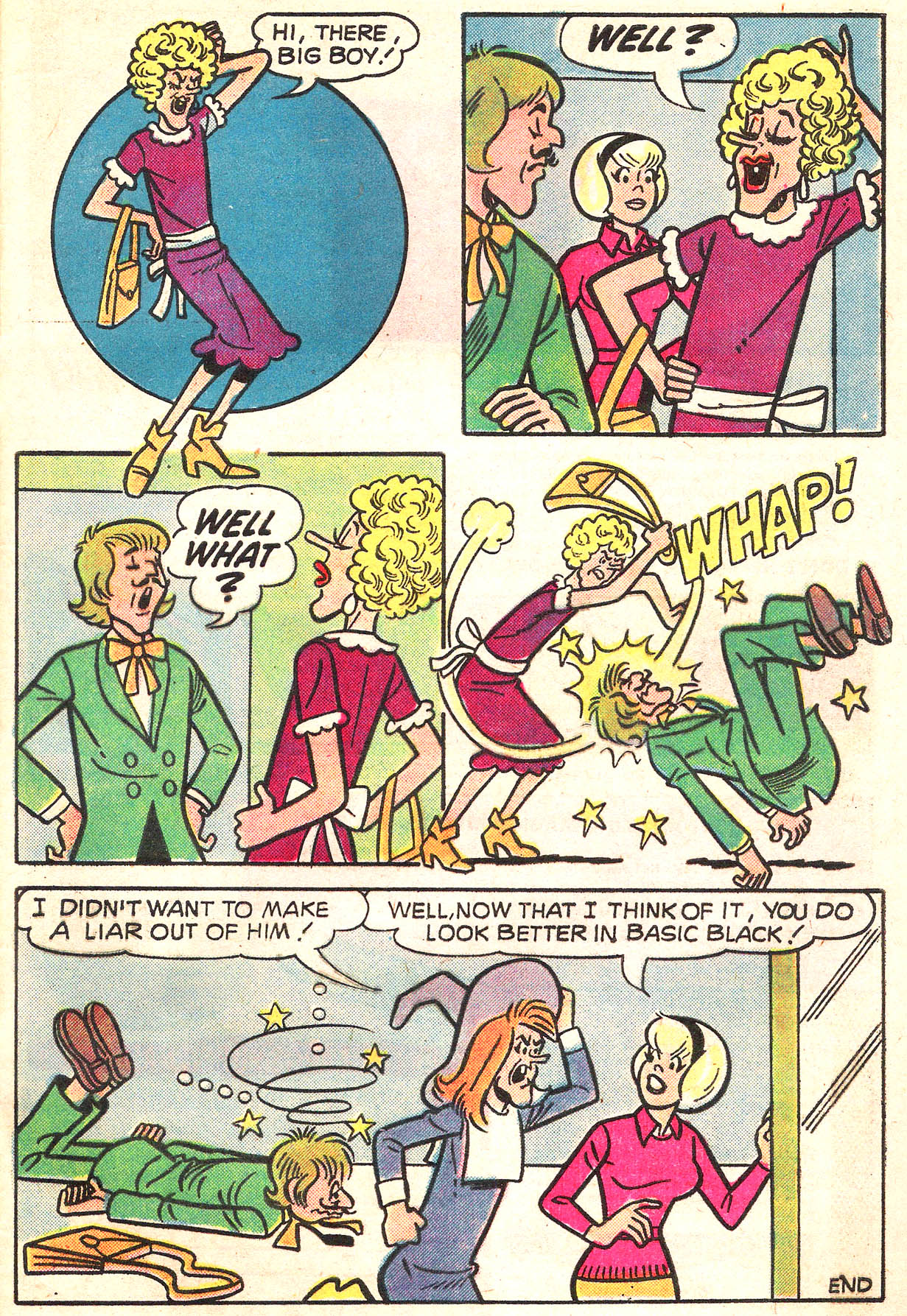 Read online Sabrina The Teenage Witch (1971) comic -  Issue #30 - 33