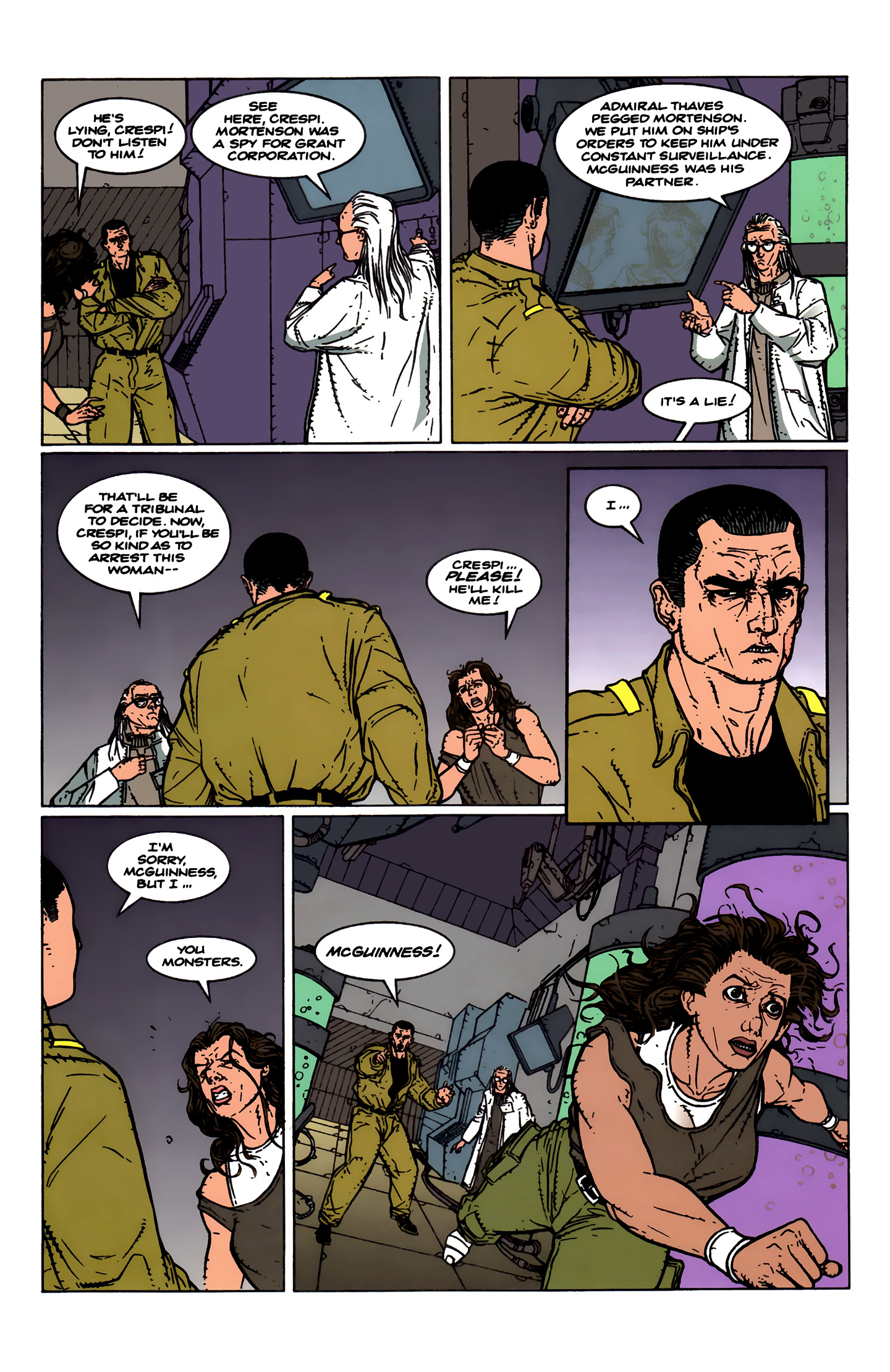 Read online Aliens: Labyrinth comic -  Issue #4 - 7