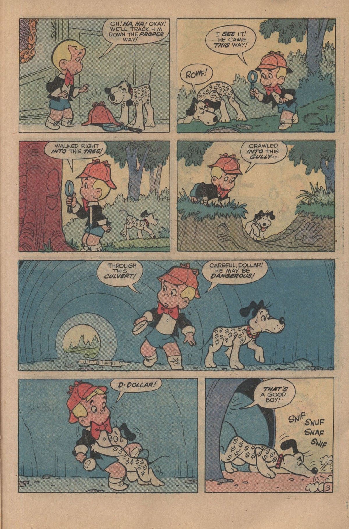 Read online Richie Rich & Dollar the Dog comic -  Issue #20 - 23