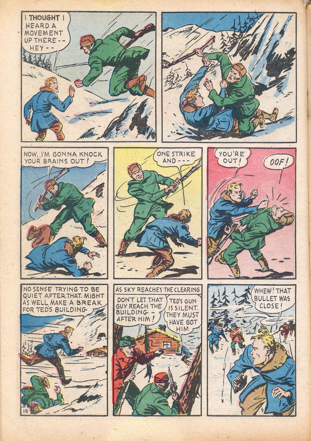 Read online Super-Mystery Comics comic -  Issue #4 - 18