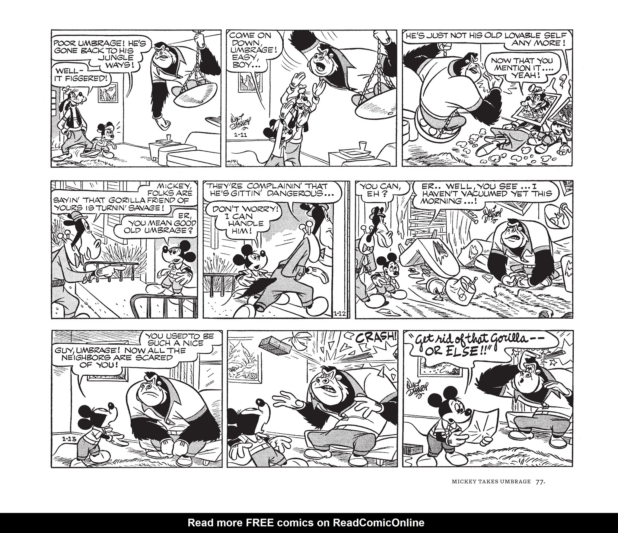 Read online Walt Disney's Mickey Mouse by Floyd Gottfredson comic -  Issue # TPB 12 (Part 1) - 77