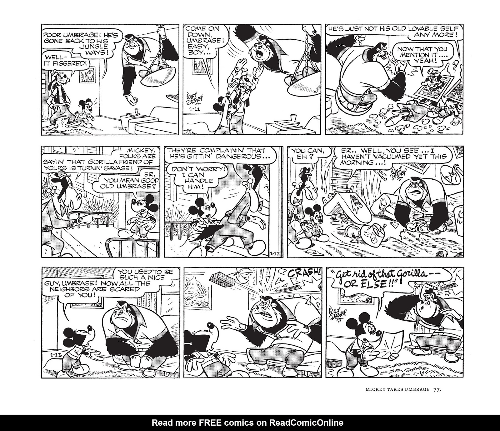 Walt Disney's Mickey Mouse by Floyd Gottfredson issue TPB 12 (Part 1) - Page 77