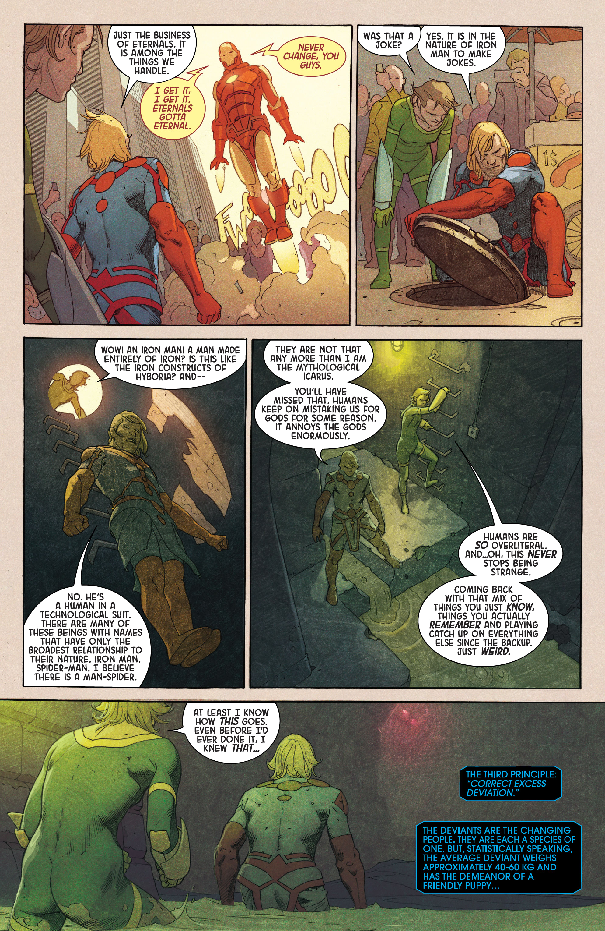 Read online Eternals (2021) comic -  Issue #1 - 17