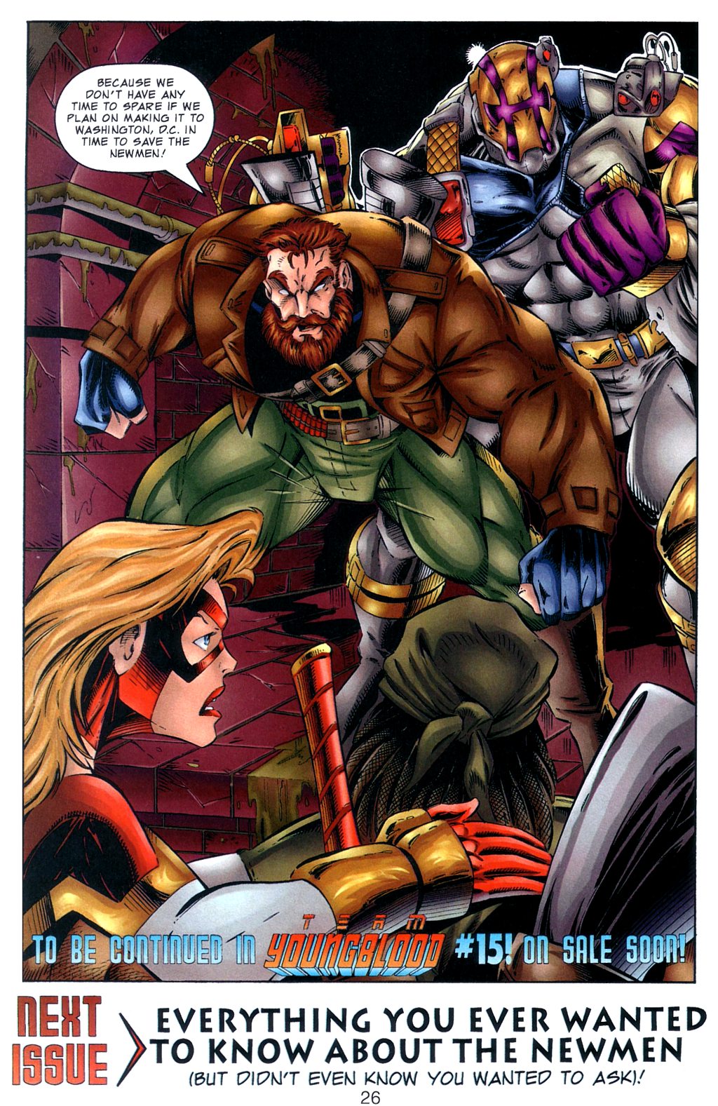 Read online NewMen comic -  Issue #8 - 27