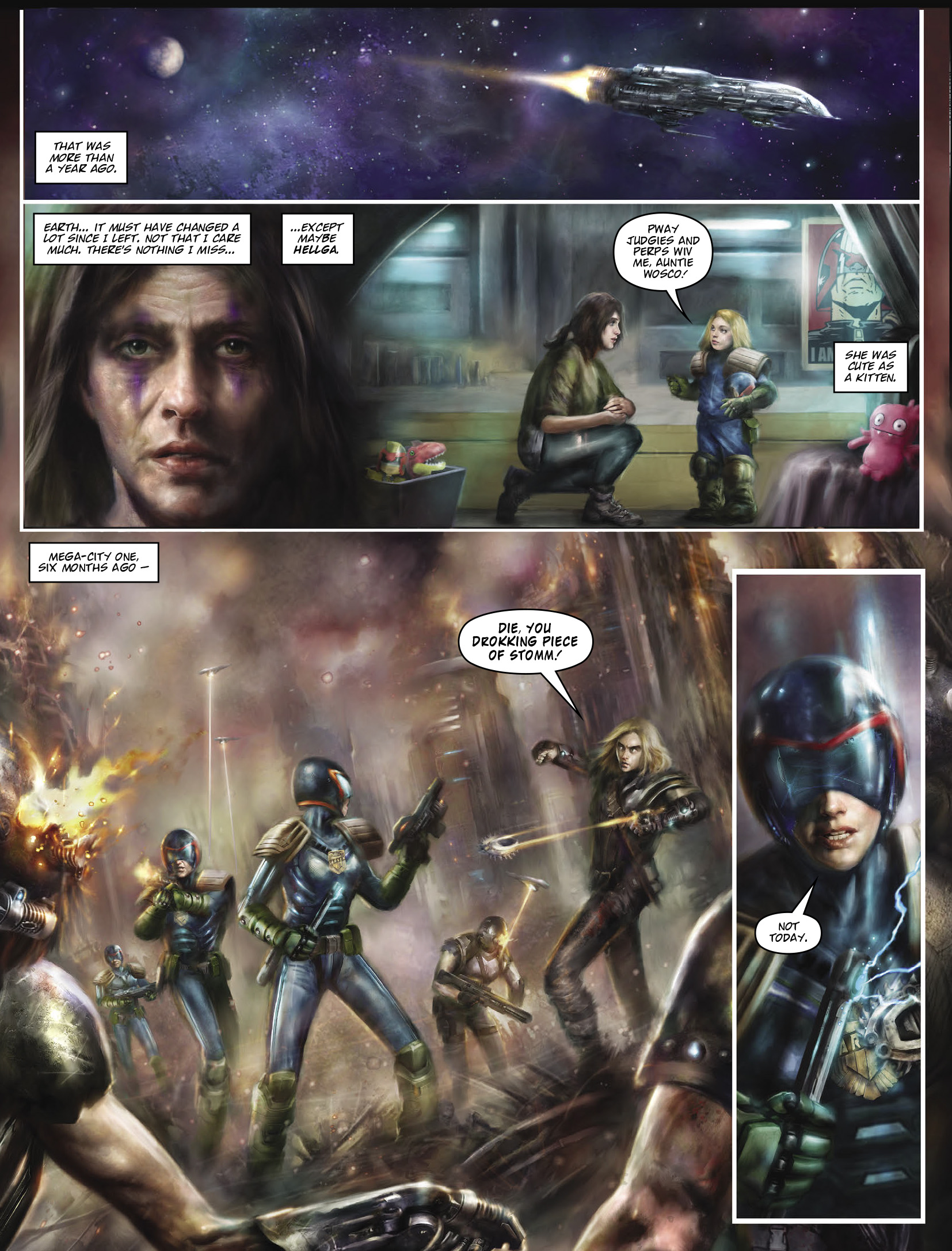 Read online Judge Dredd Megazine (Vol. 5) comic -  Issue #449 - 49