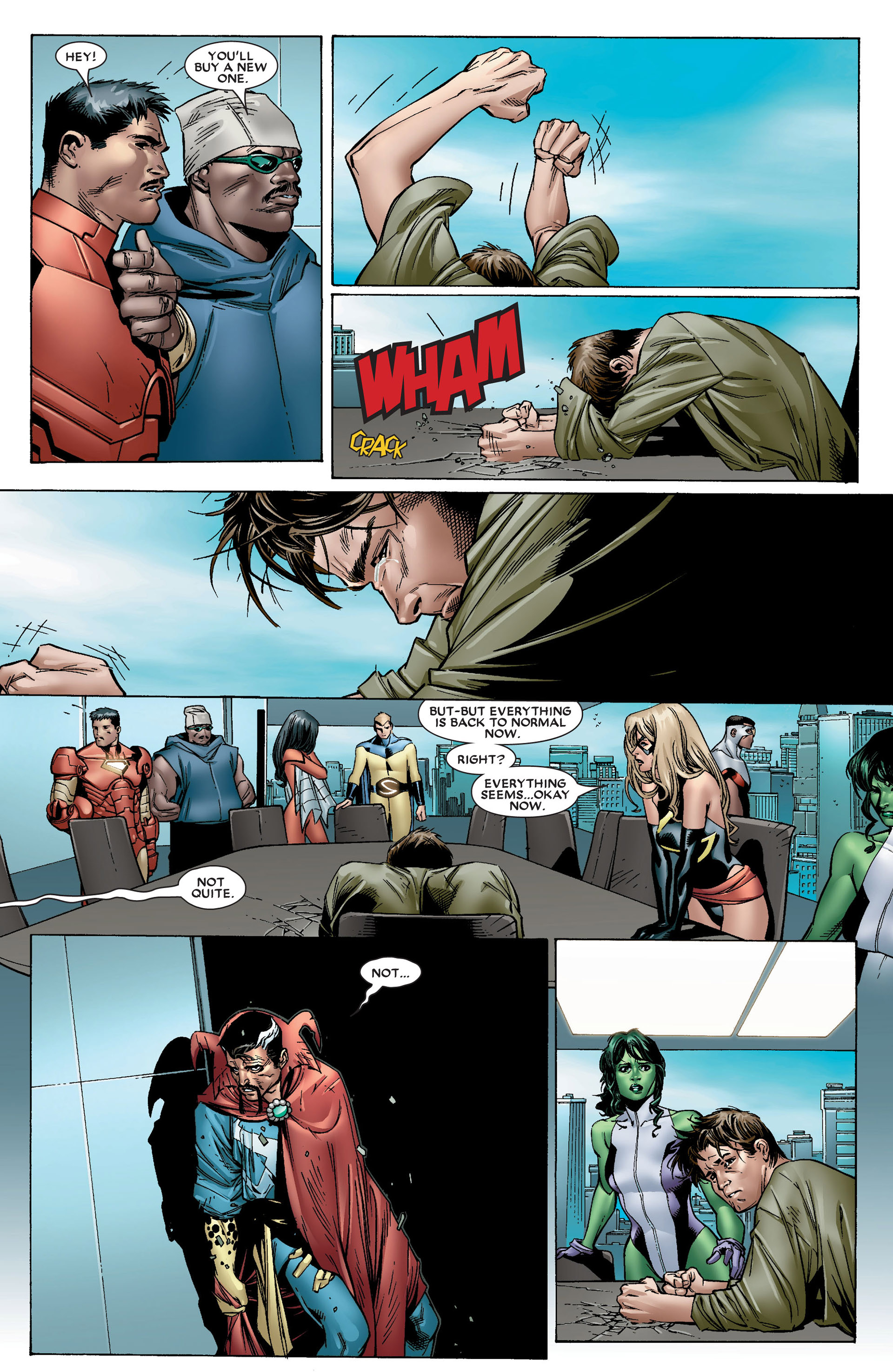 Read online House of M (2005) comic -  Issue #8 - 7