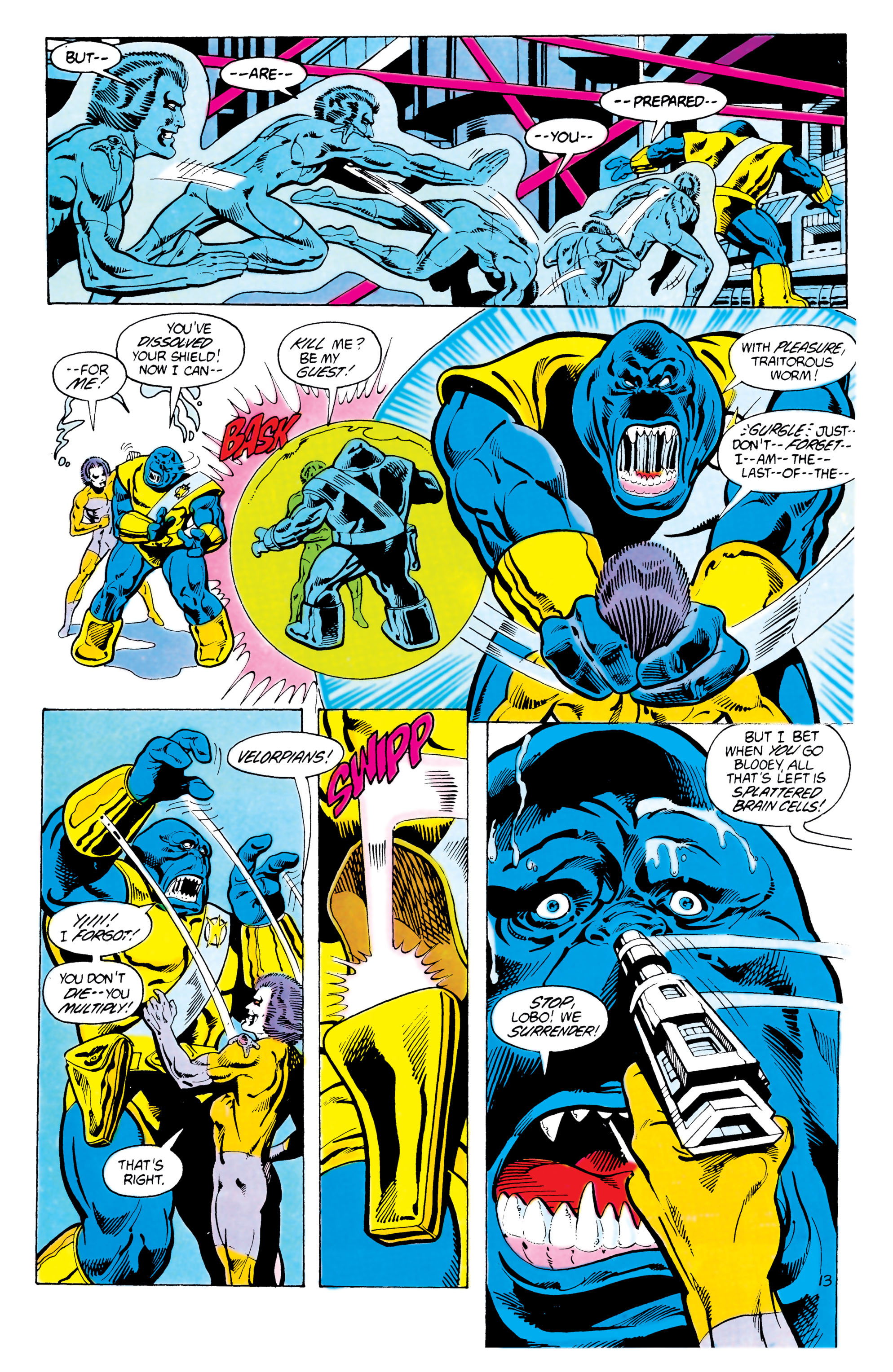 Read online The Omega Men (1983) comic -  Issue #10 - 14
