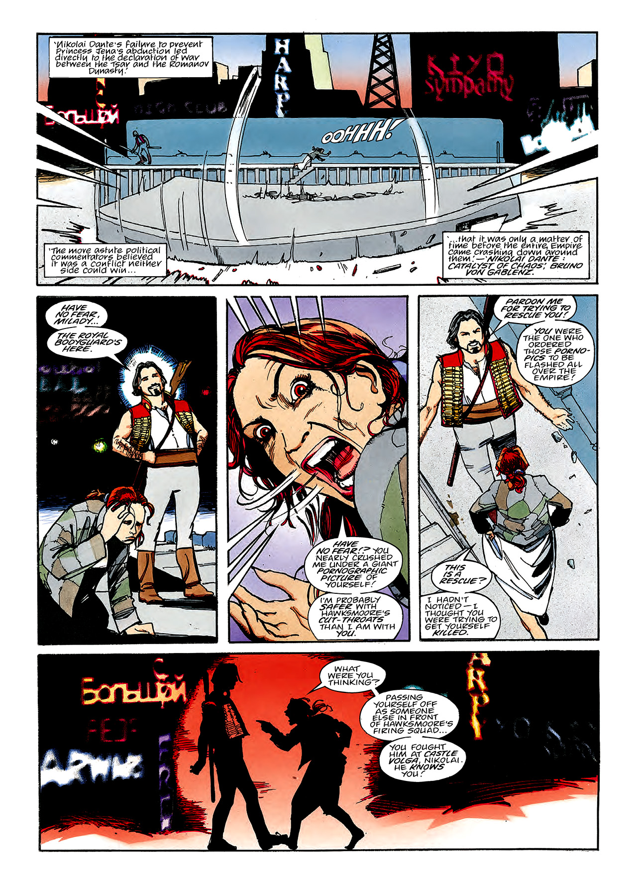 Read online Nikolai Dante comic -  Issue # TPB 3 - 106
