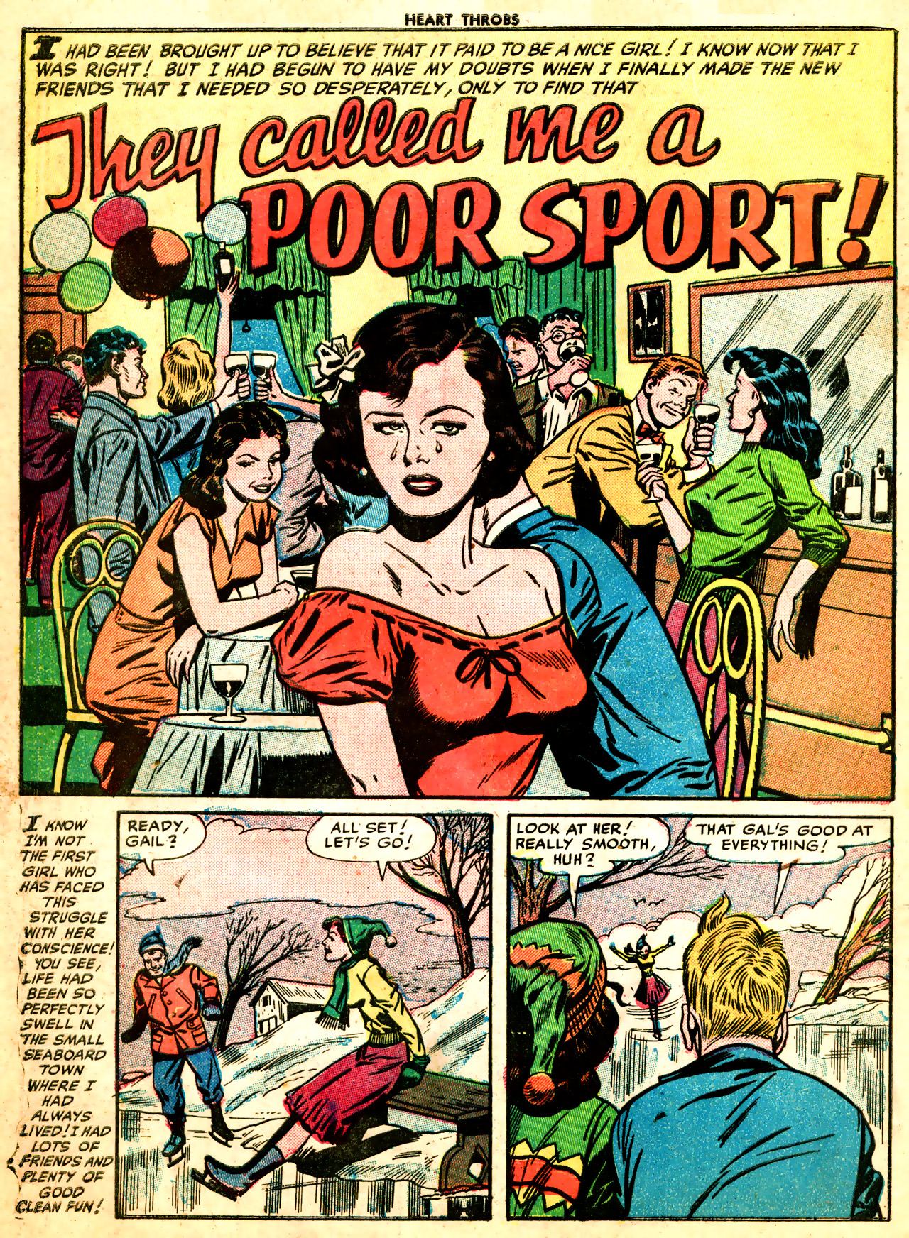 Read online Heart Throbs comic -  Issue #9 - 18