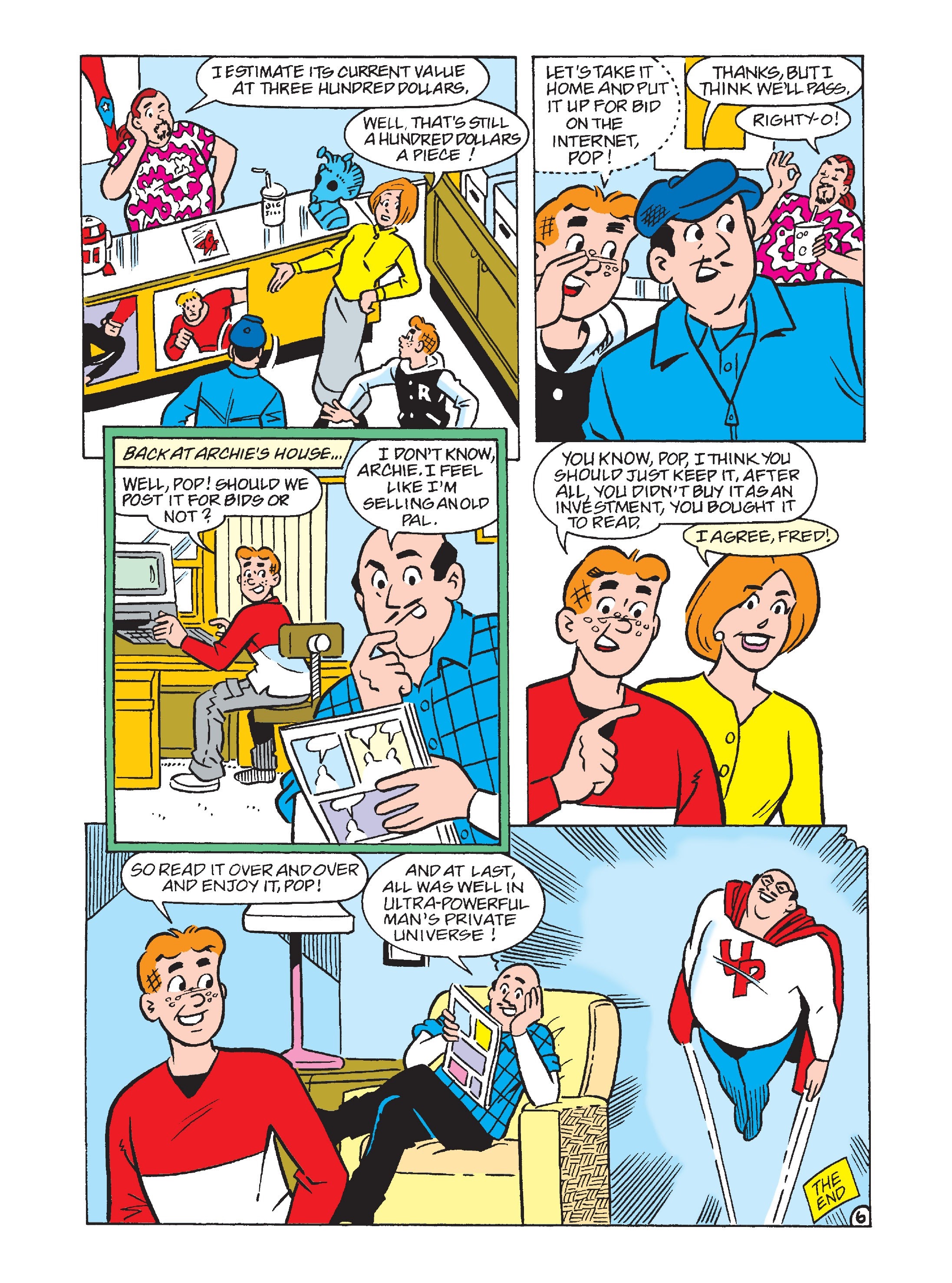 Read online Archie's Double Digest Magazine comic -  Issue #255 - 196