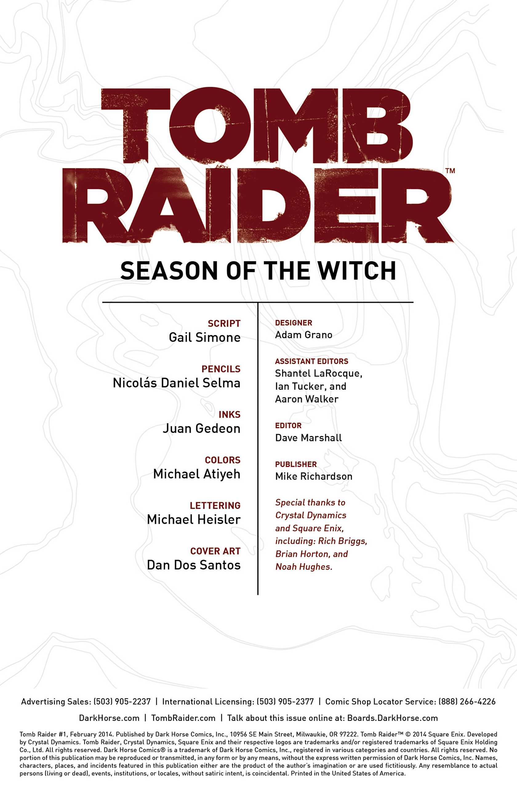 Read online Tomb Raider (2014) comic -  Issue #1 - 2