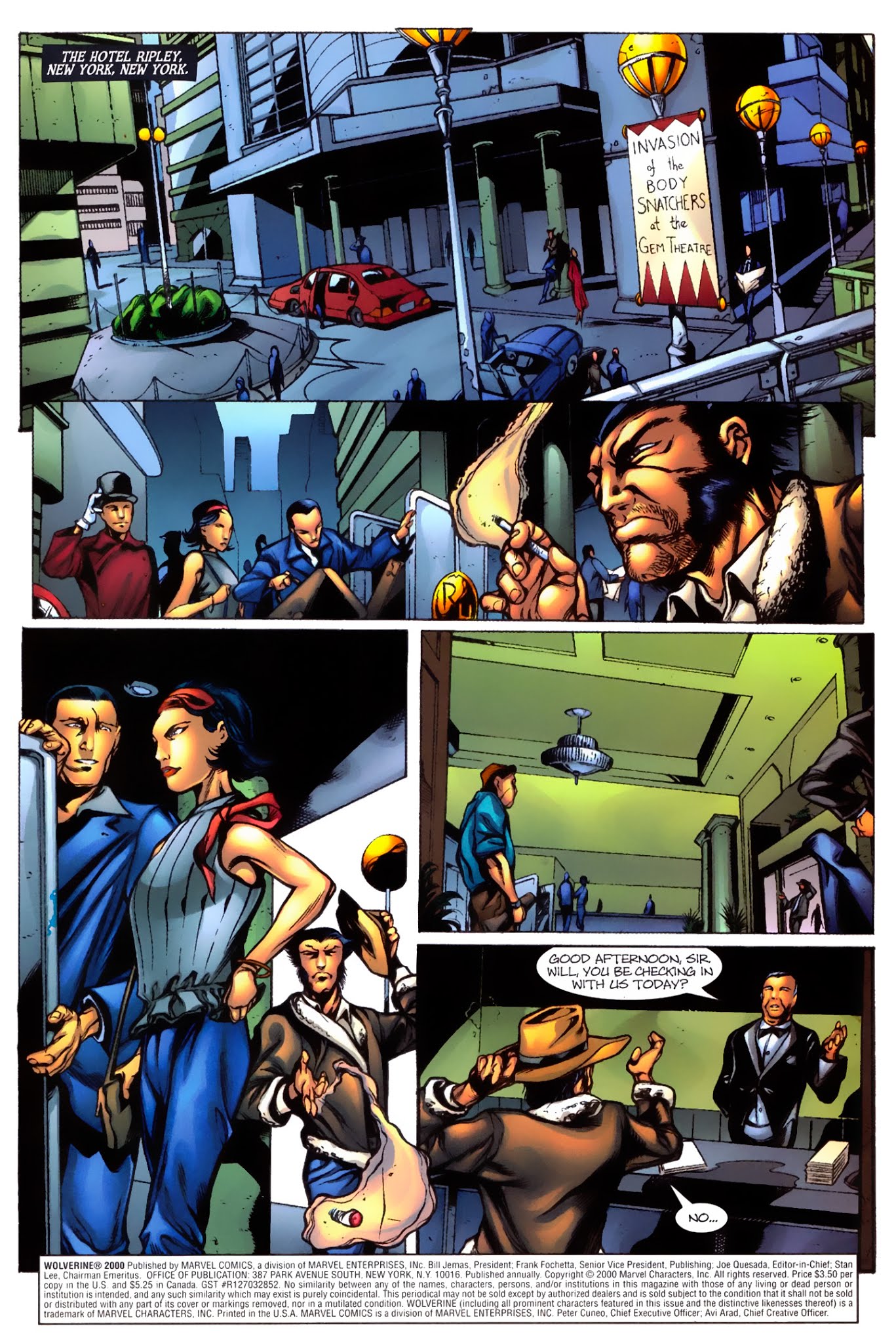 Read online Wolverine (1988) comic -  Issue # Annual '00 - 2