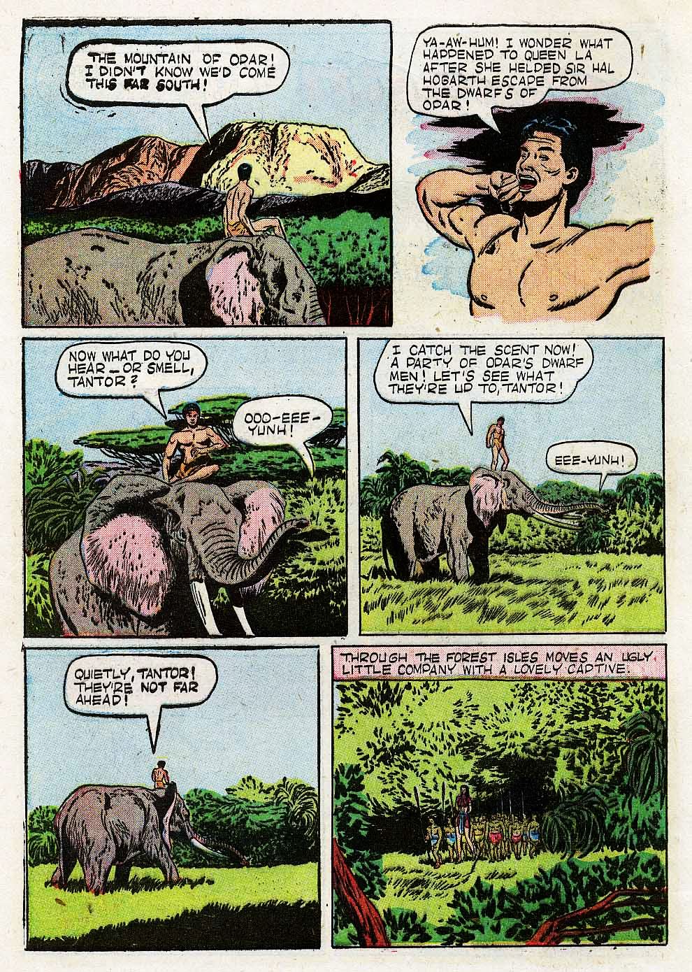 Read online Tarzan (1948) comic -  Issue #15 - 4