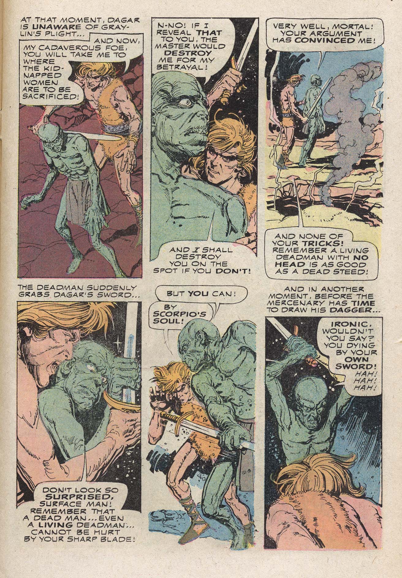 Read online Dagar the Invincible comic -  Issue #8 - 15