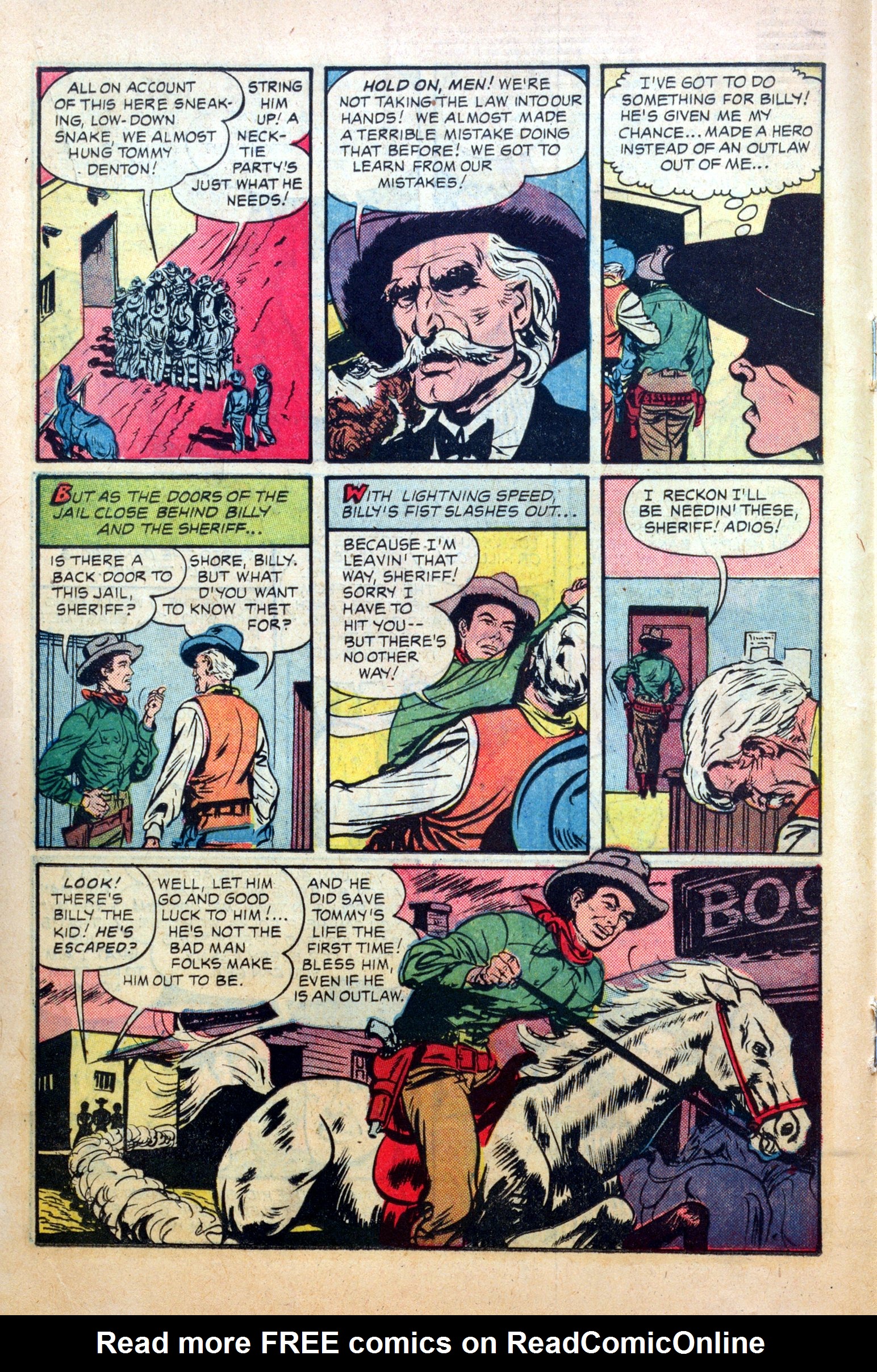 Read online Billy the Kid Adventure Magazine comic -  Issue #2 - 18