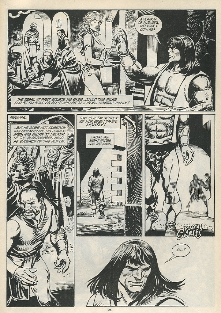 Read online The Savage Sword Of Conan comic -  Issue #181 - 27