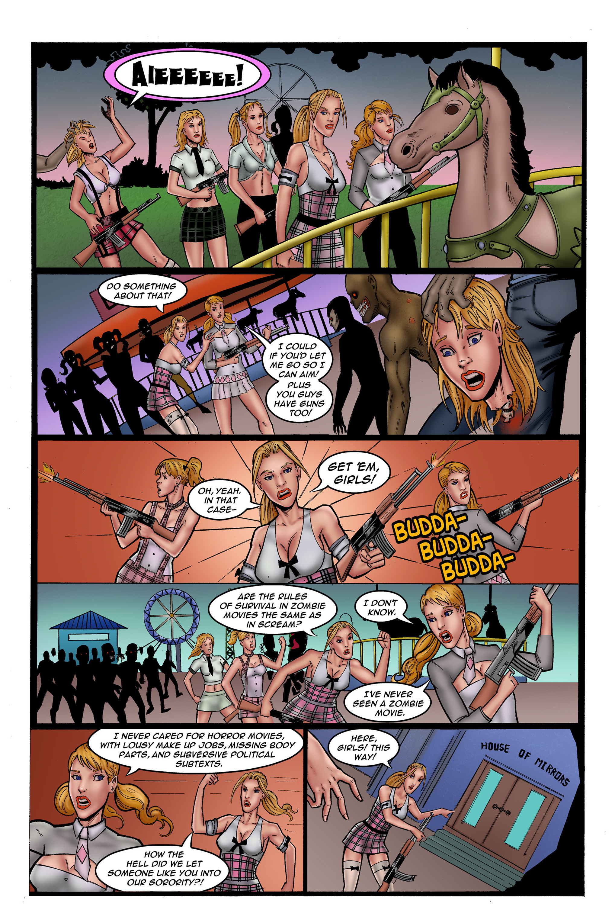 Read online Chaos Campus: Extra Credit comic -  Issue #5 - 7