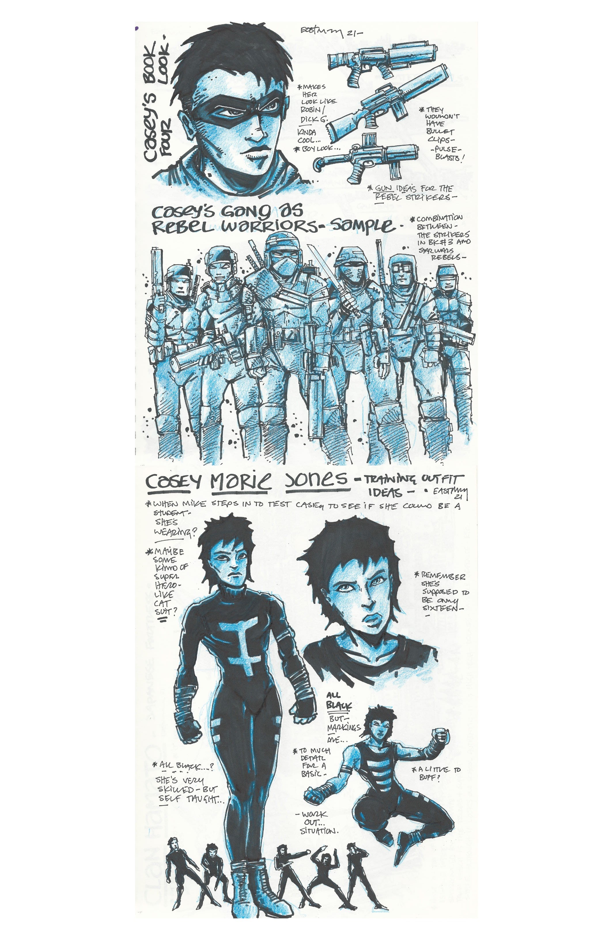 Read online Teenage Mutant Ninja Turtles: The Last Ronin Design Archive comic -  Issue # Full - 18