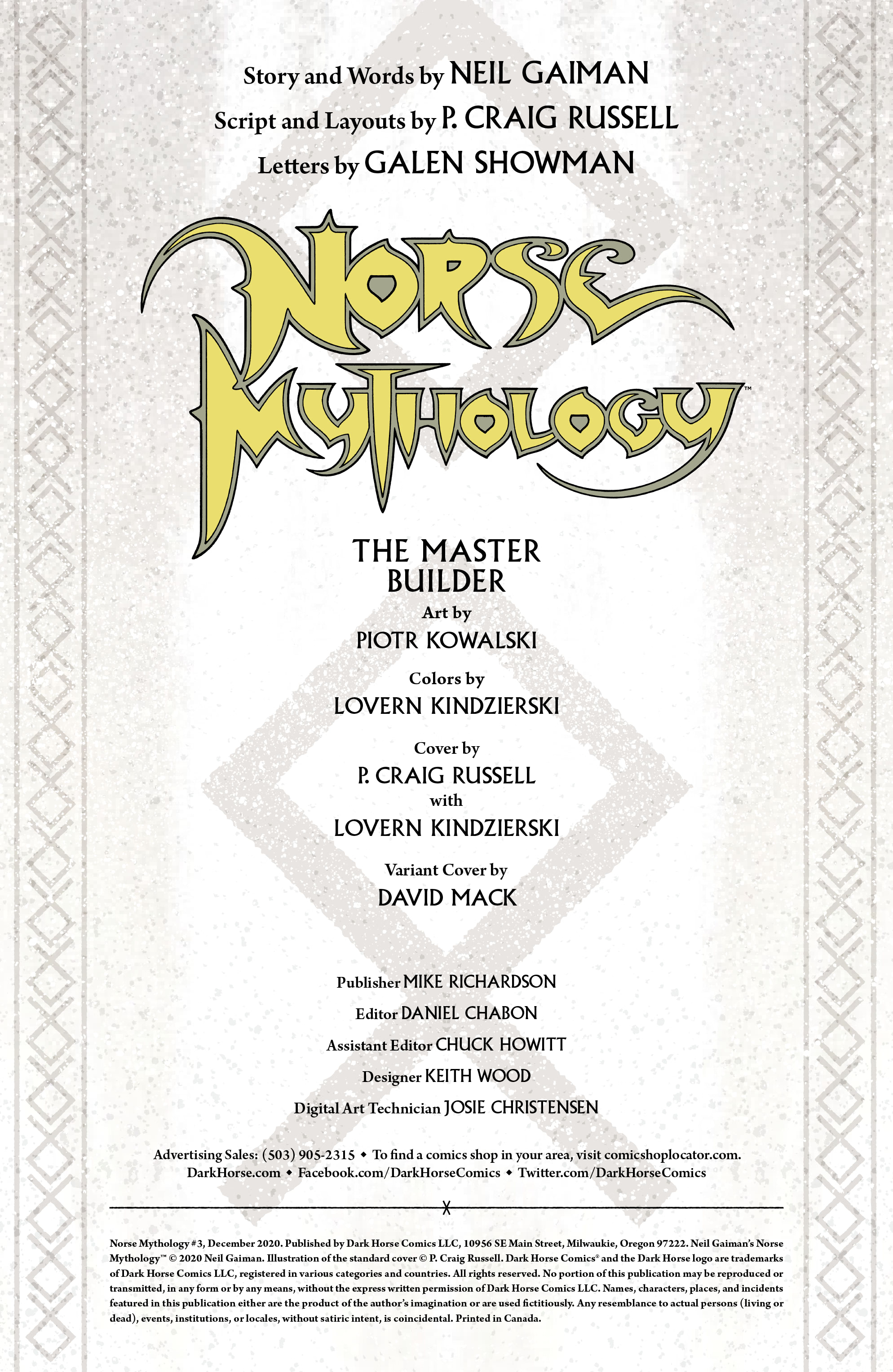 Read online Norse Mythology comic -  Issue #3 - 2