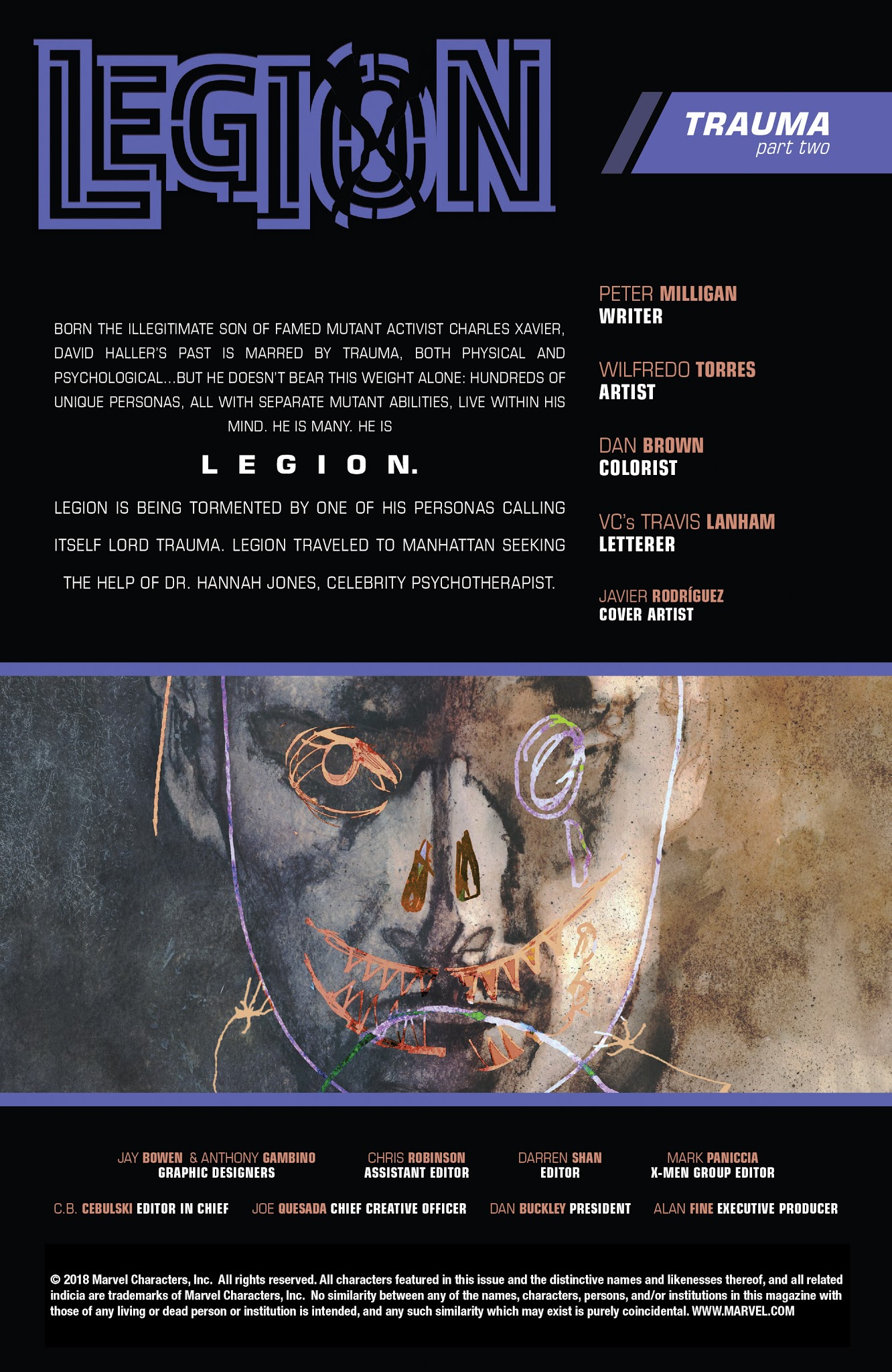 Read online Legion comic -  Issue #2 - 2