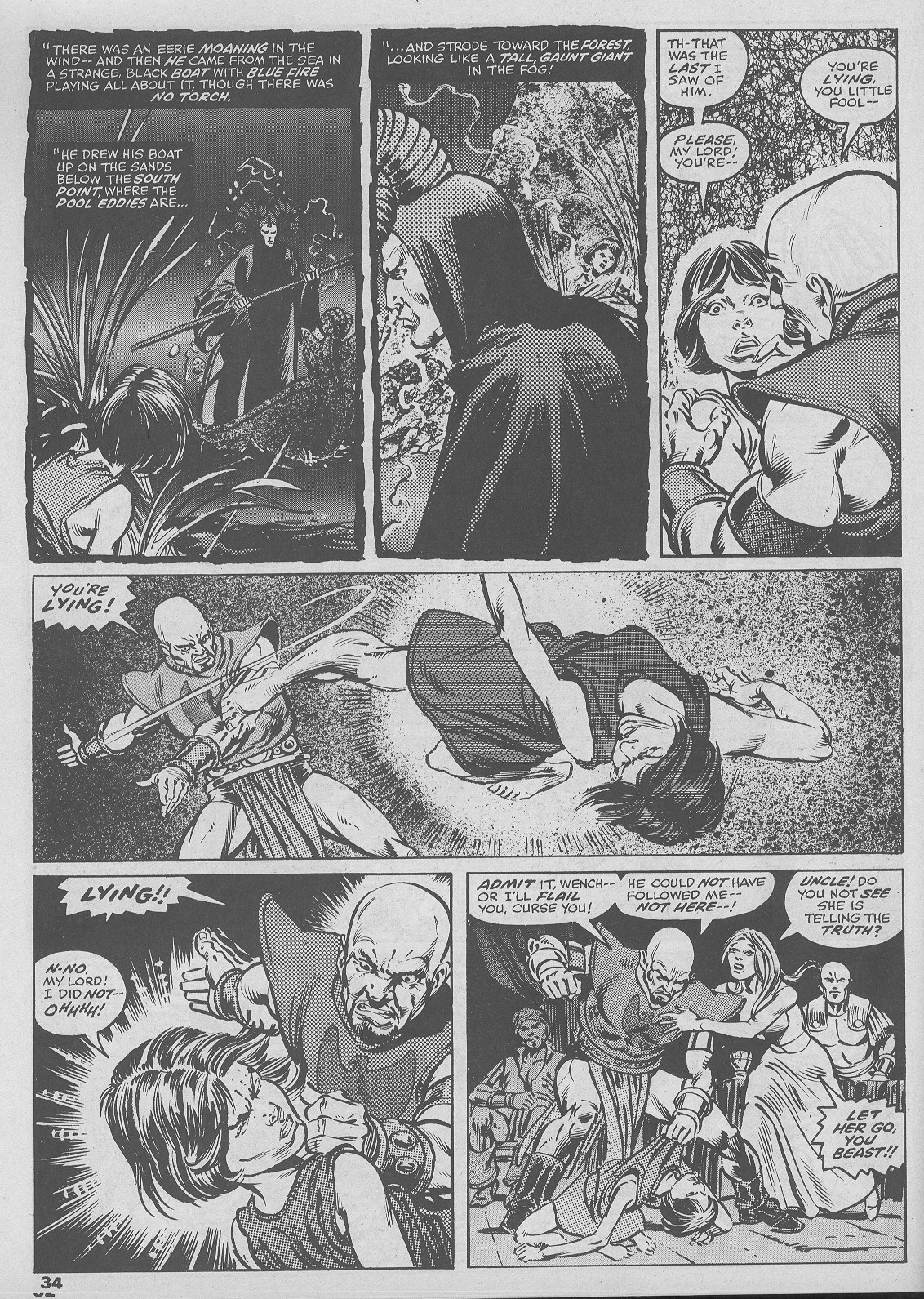 Read online The Savage Sword Of Conan comic -  Issue #47 - 34