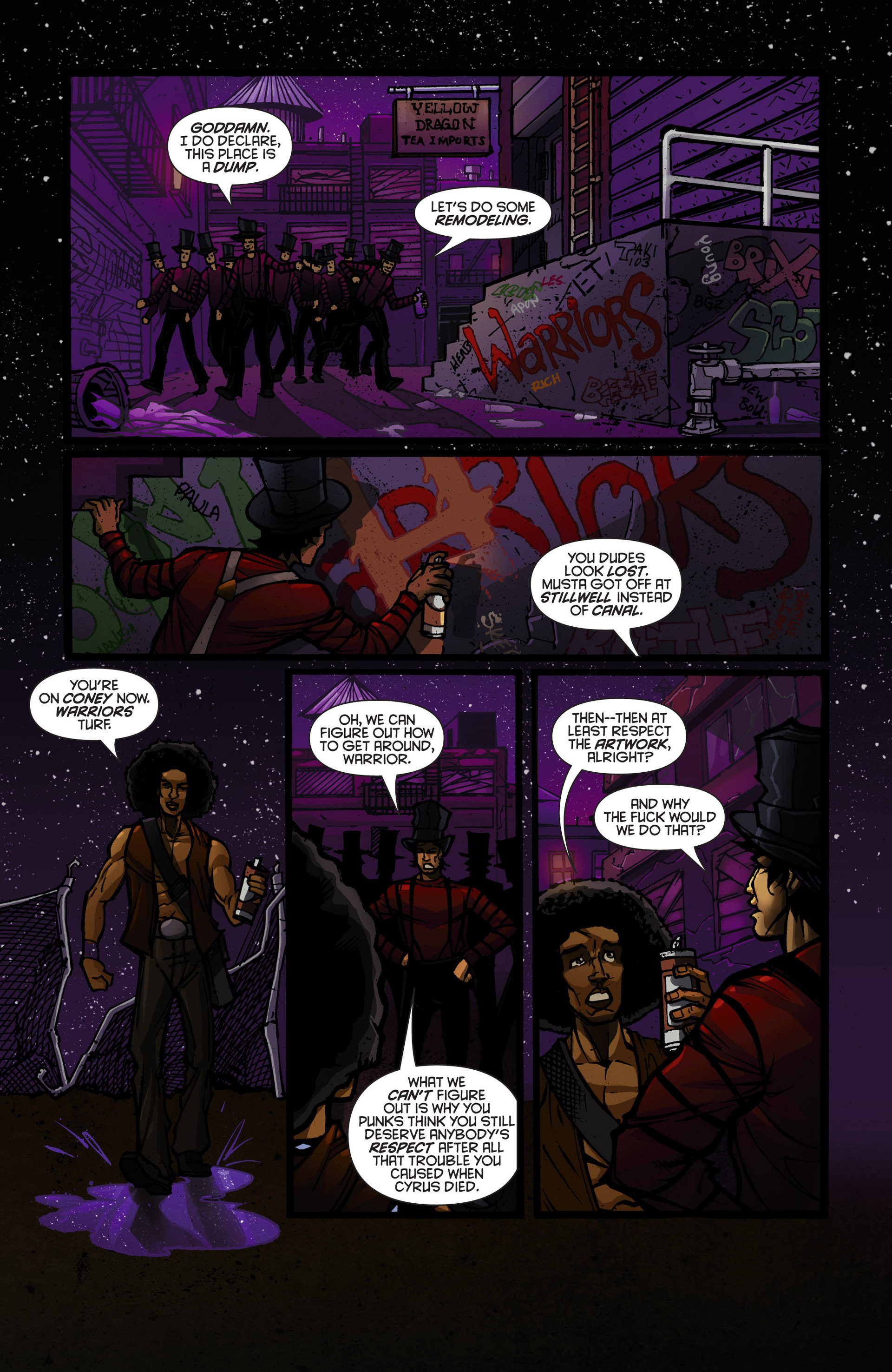 Read online The Warriors: Jailbreak comic -  Issue #1 - 17