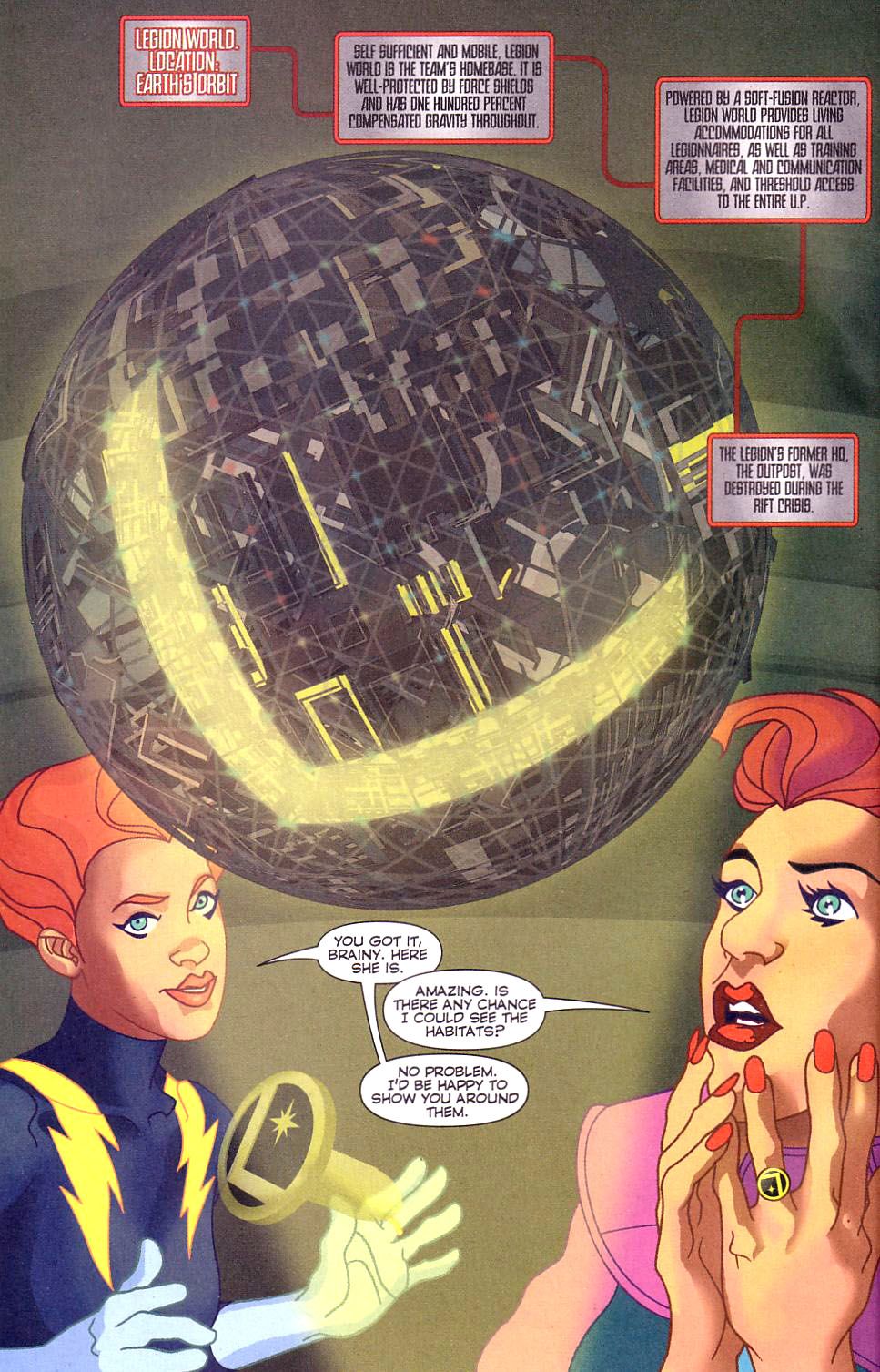 Read online Legion Secret Files 3003 comic -  Issue # Full - 27