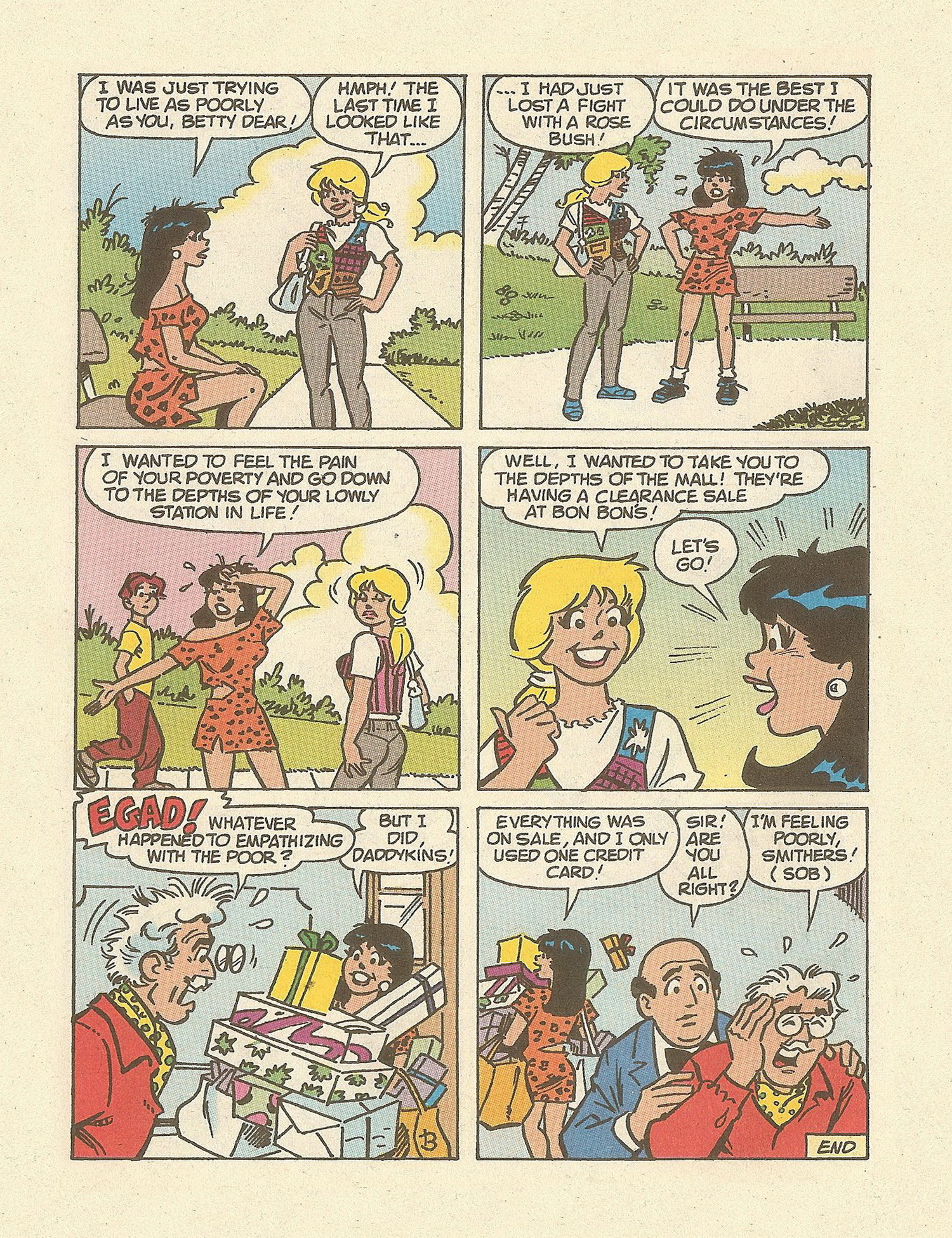 Read online Betty and Veronica Digest Magazine comic -  Issue #115 - 72