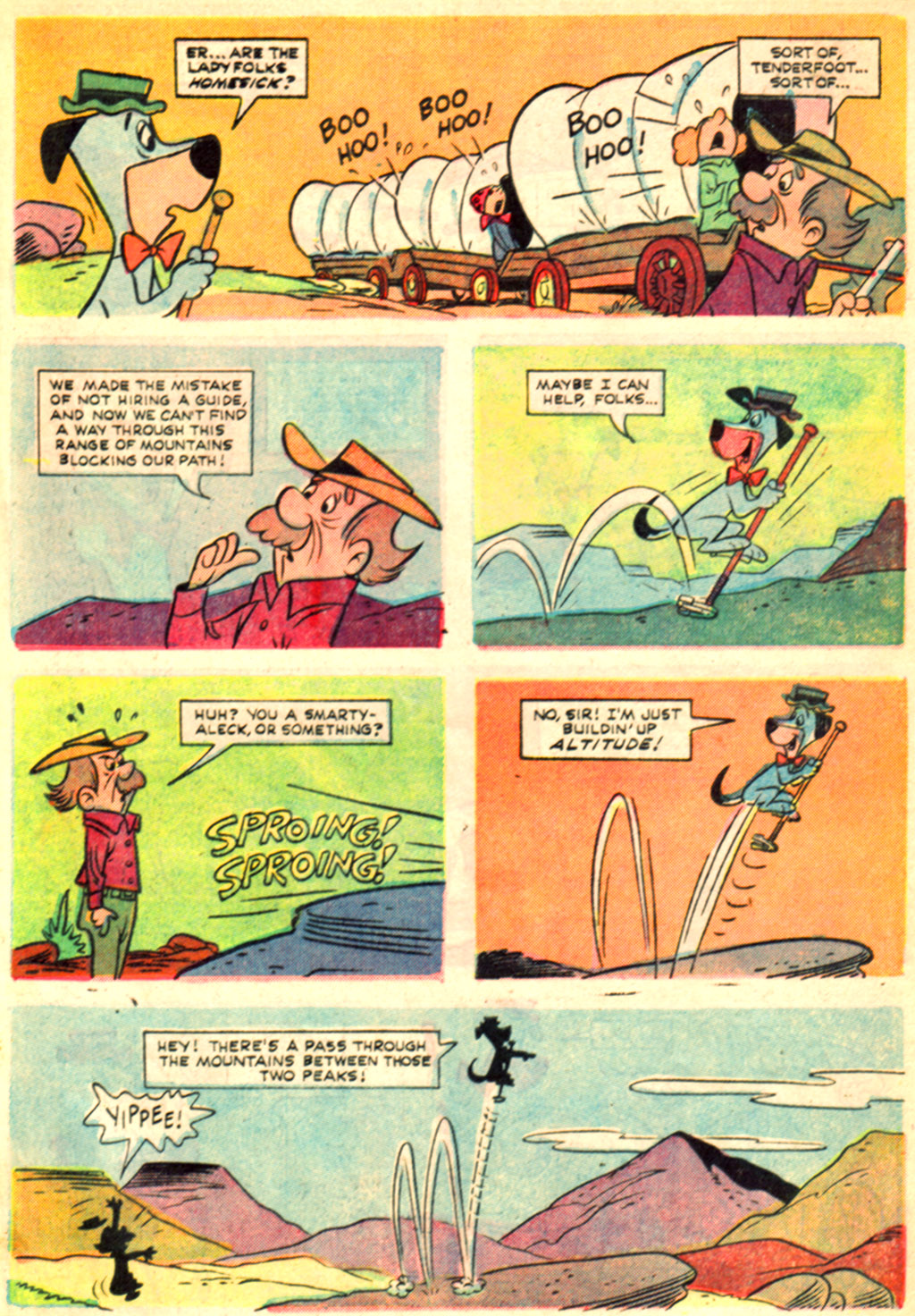 Read online Huckleberry Hound (1960) comic -  Issue #43 - 7