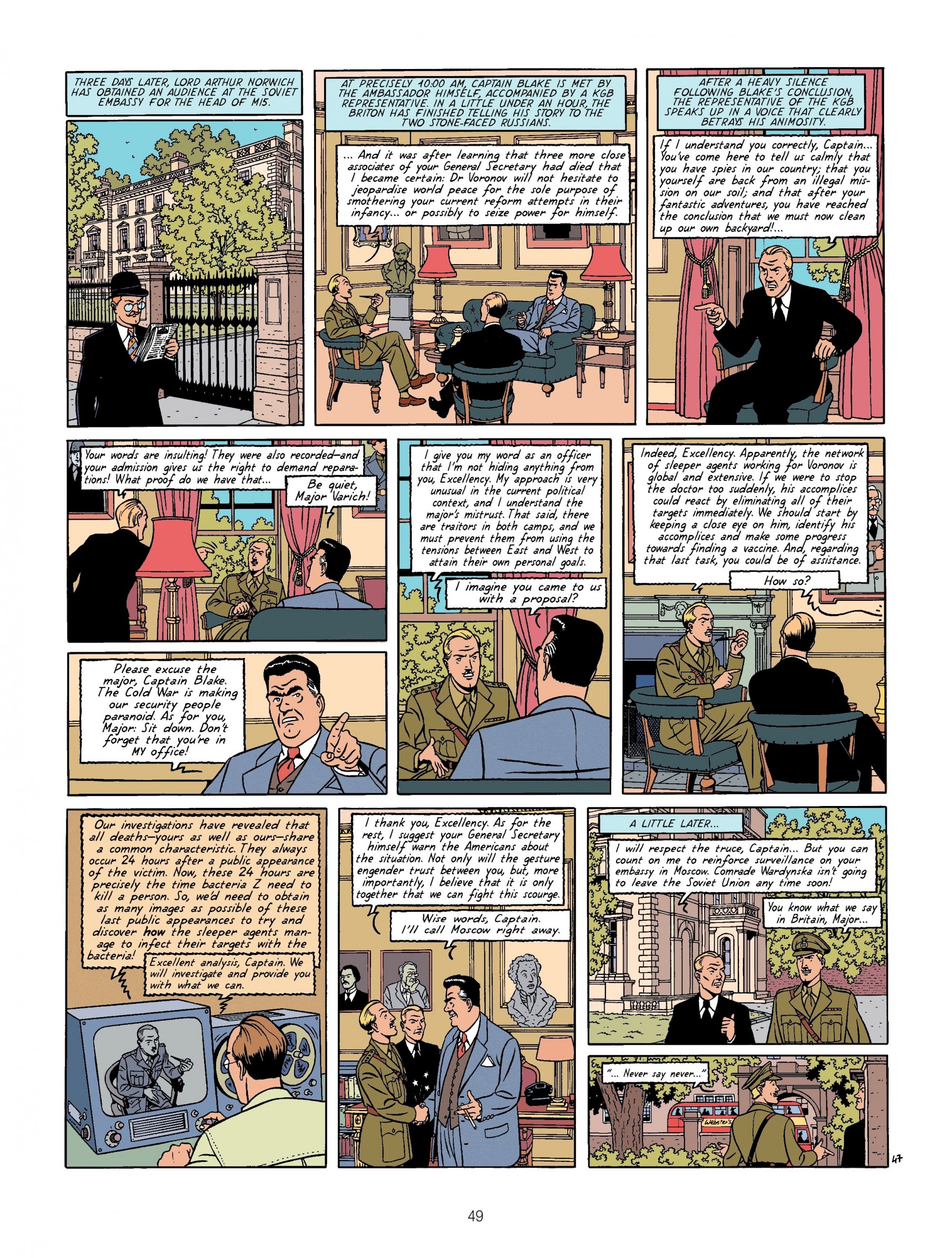 Read online Blake & Mortimer comic -  Issue #8 - 49