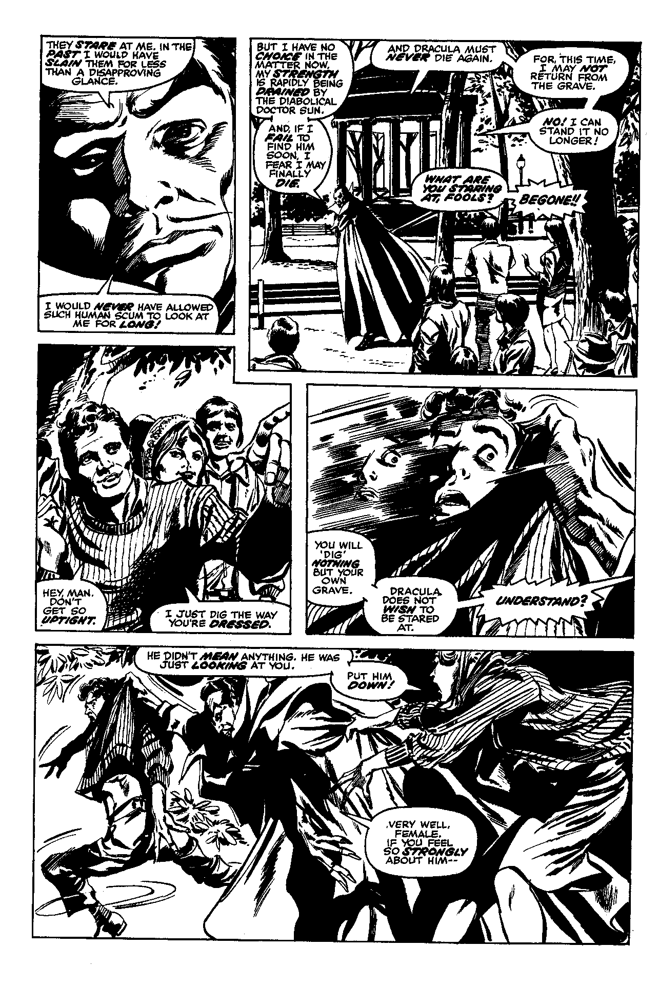 Read online Essential The Tomb of Dracula comic -  Issue # TPB 2 (Part 3) - 93