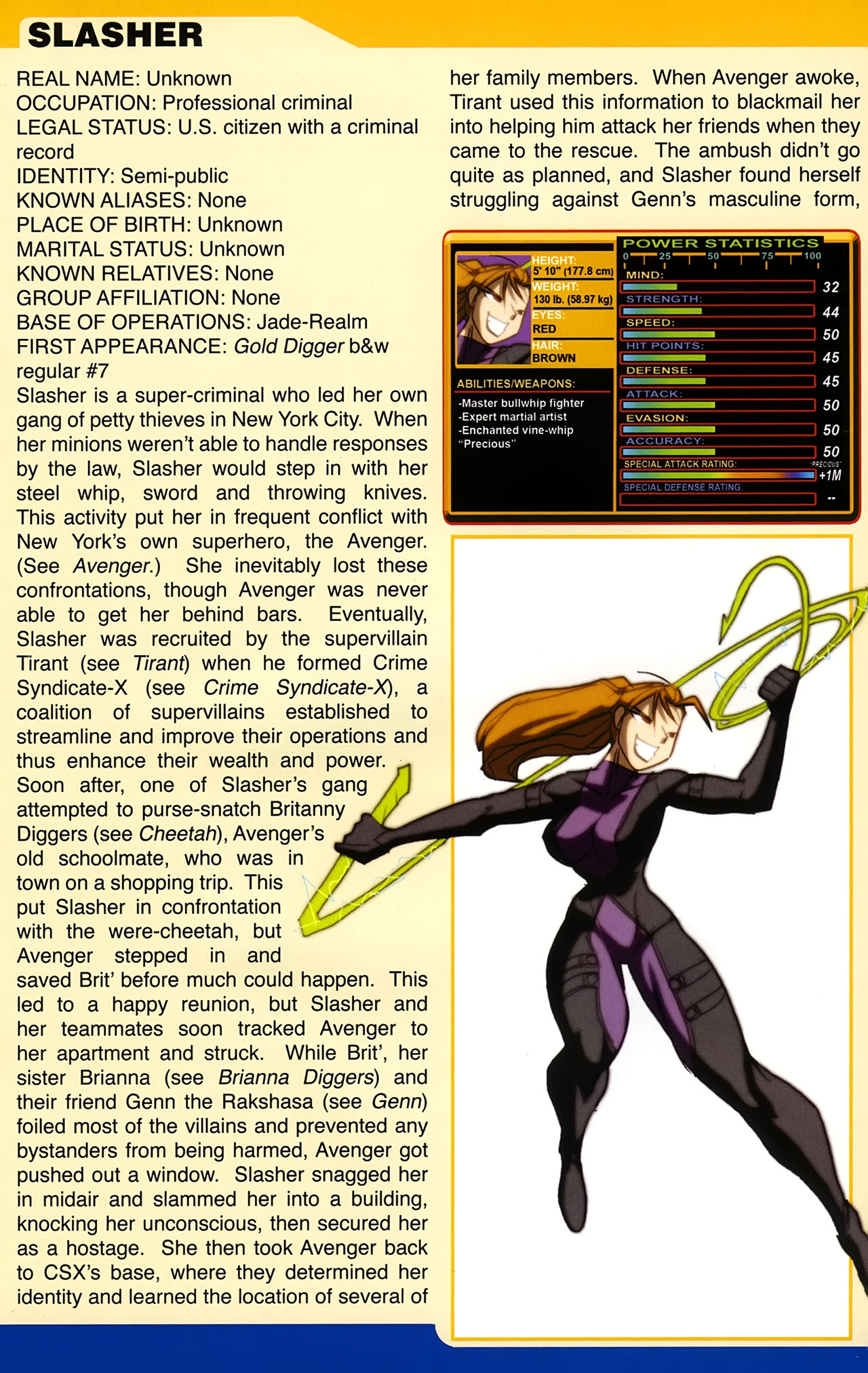 Read online Gold Digger Sourcebook: The Official Handbook of the GD Universe comic -  Issue #13 - 19