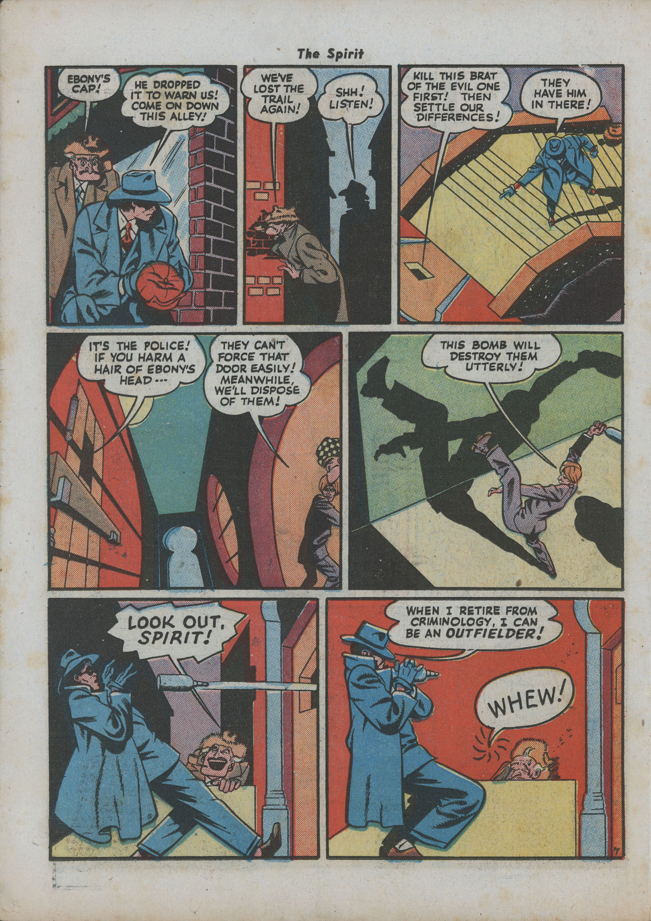Read online The Spirit (1944) comic -  Issue #11 - 32