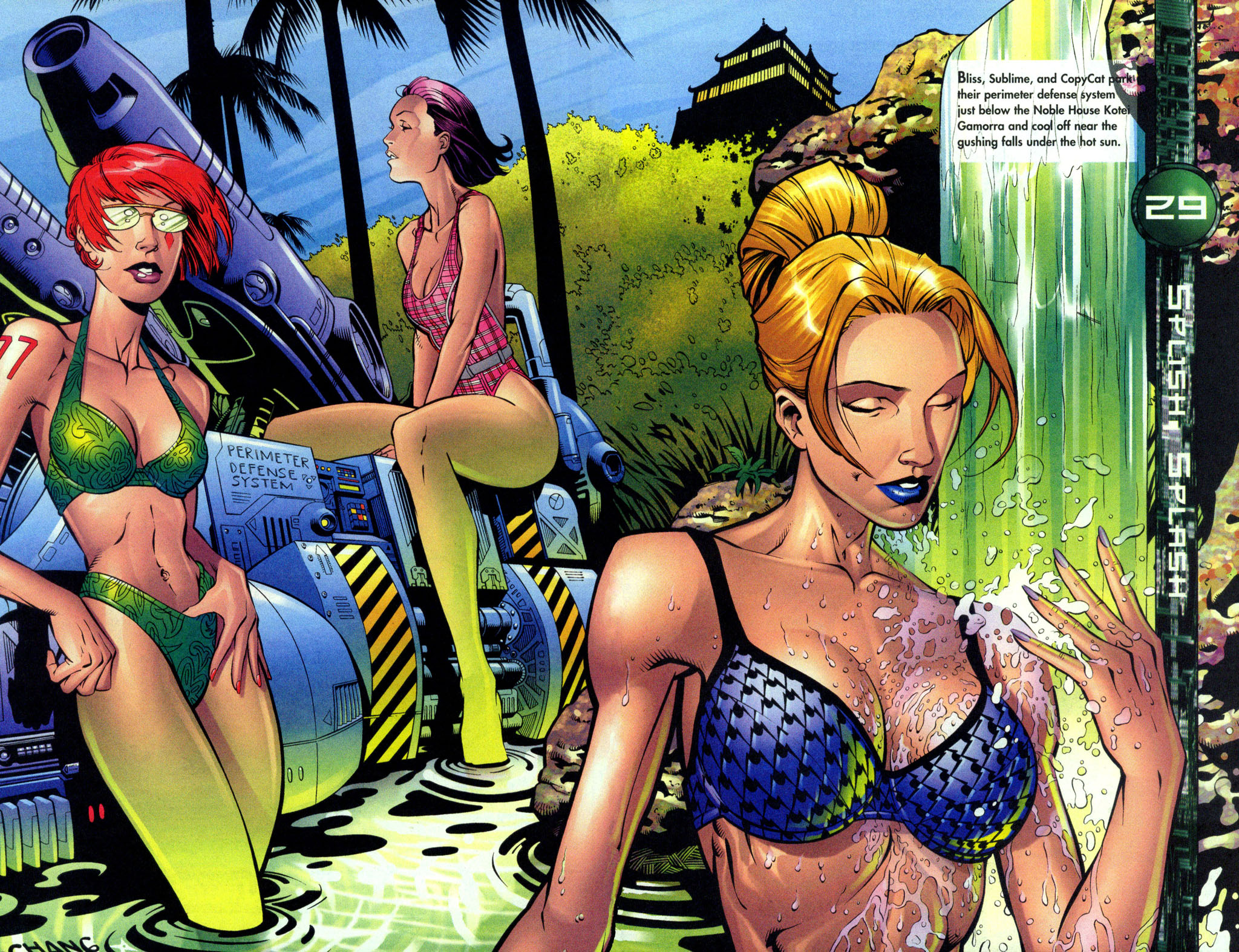 Read online Gamorra Swimsuit Special comic -  Issue # Full - 27