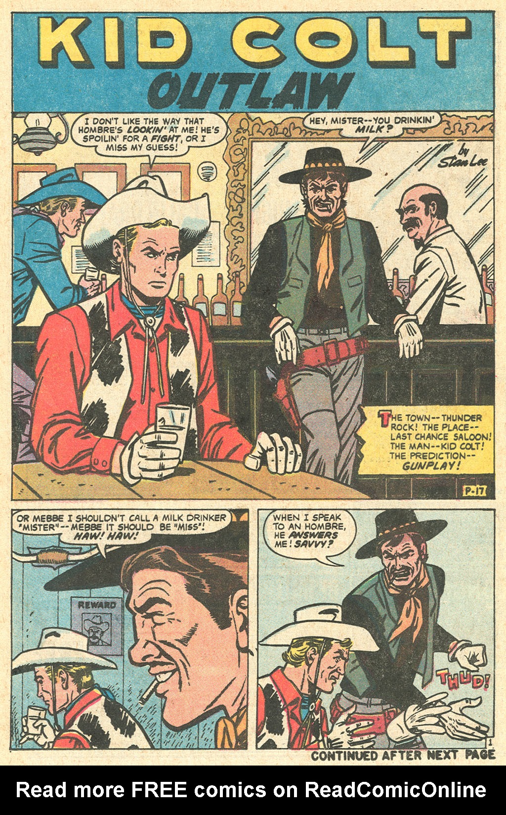 Read online Kid Colt Outlaw comic -  Issue #144 - 21