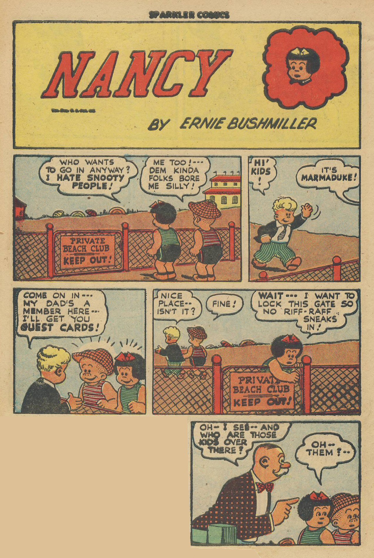 Read online Sparkler Comics comic -  Issue #57 - 8