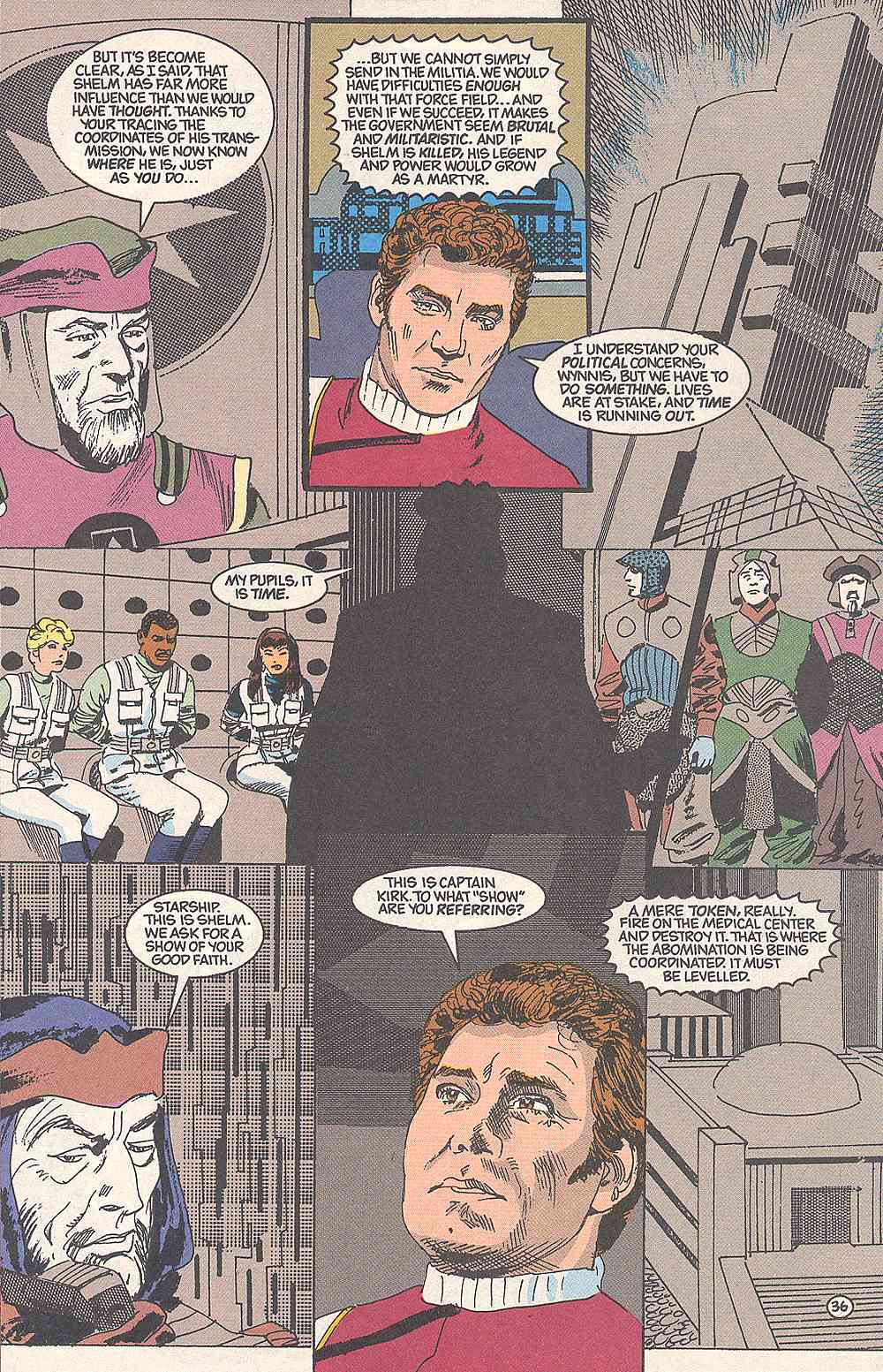 Read online Star Trek (1989) comic -  Issue # _Annual 1 - 39