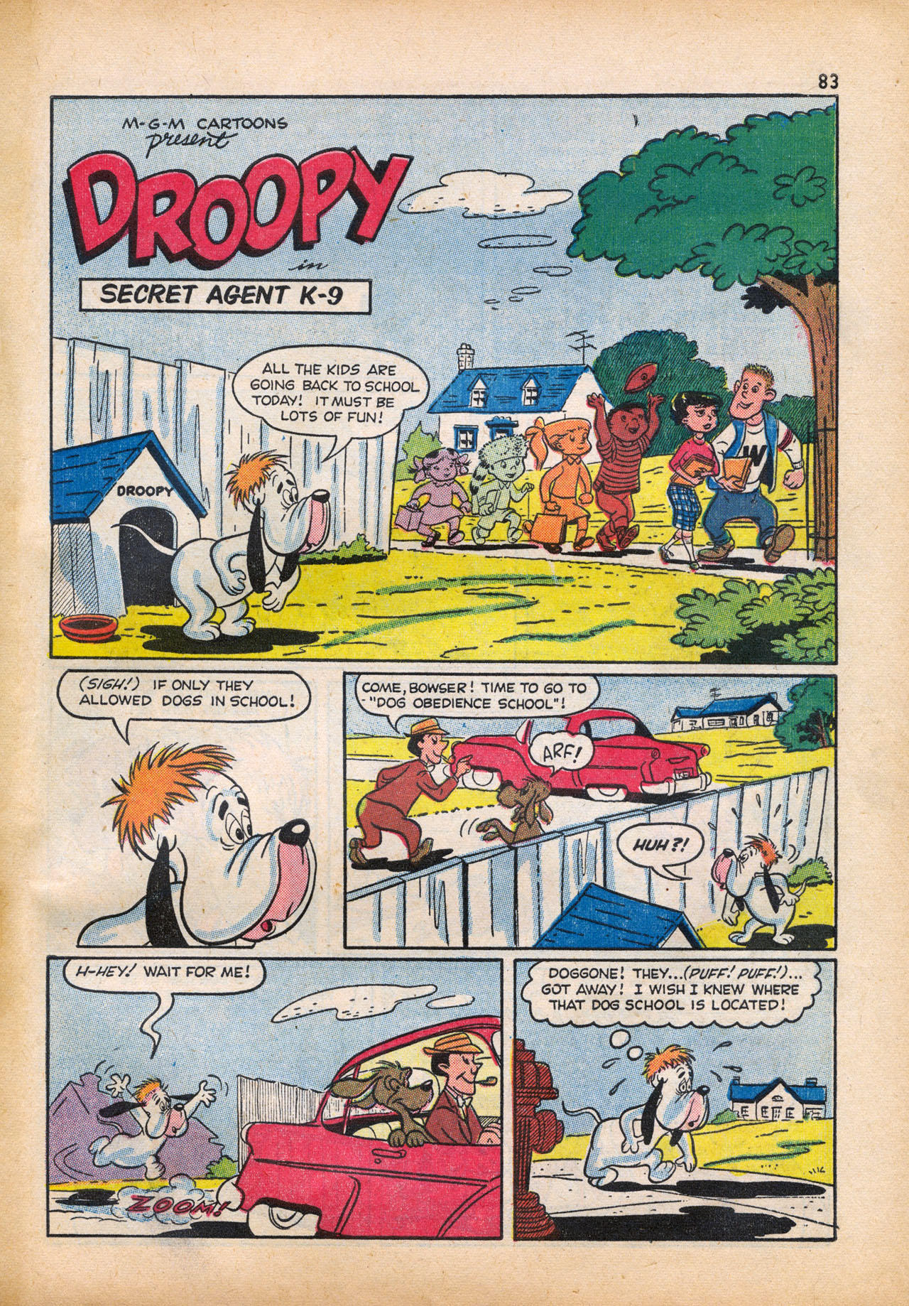 Read online Tom & Jerry's Back to School comic -  Issue # TPB - 85