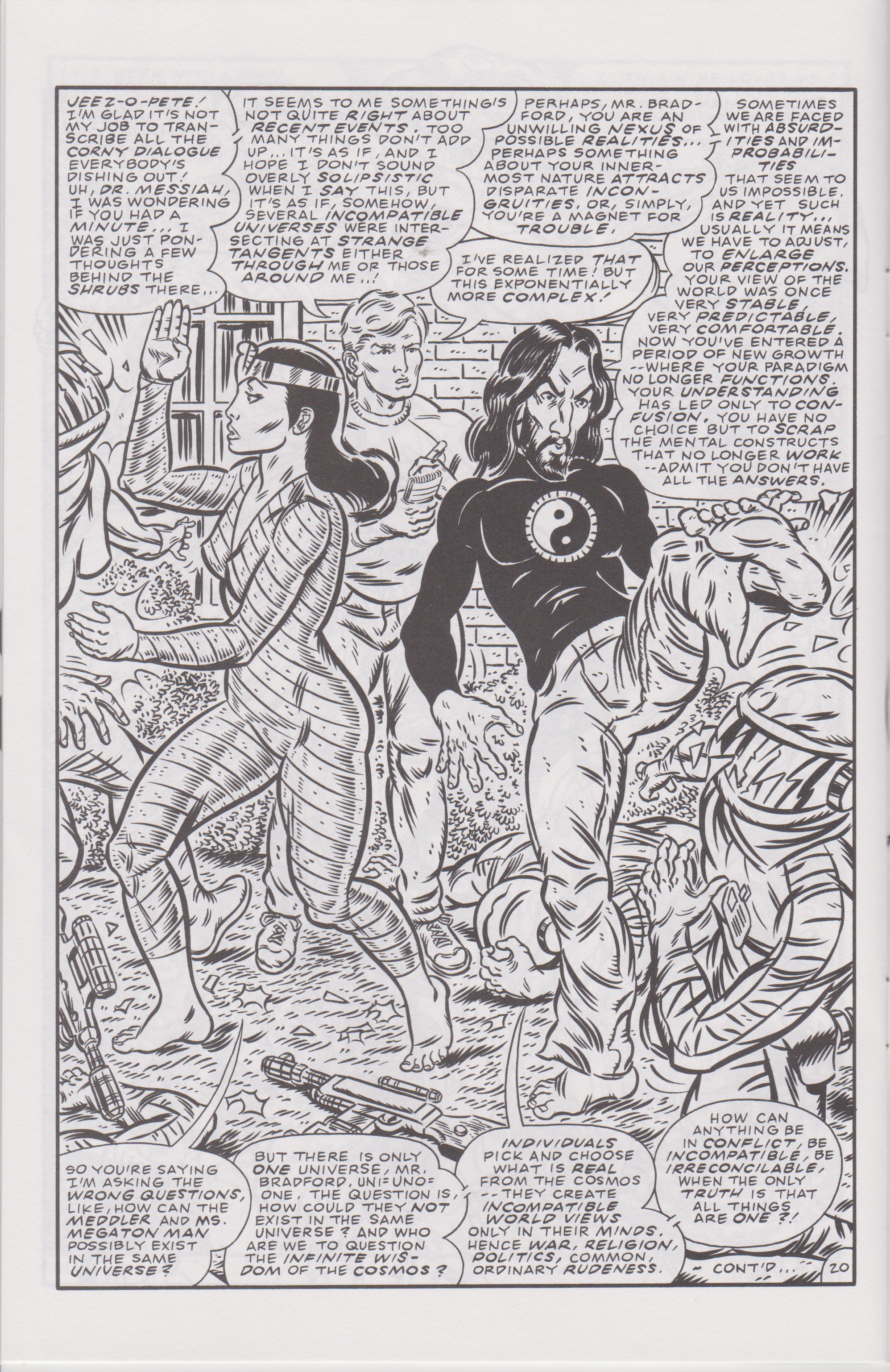 Read online Don Simpson's Bizarre Heroes comic -  Issue #12 - 22