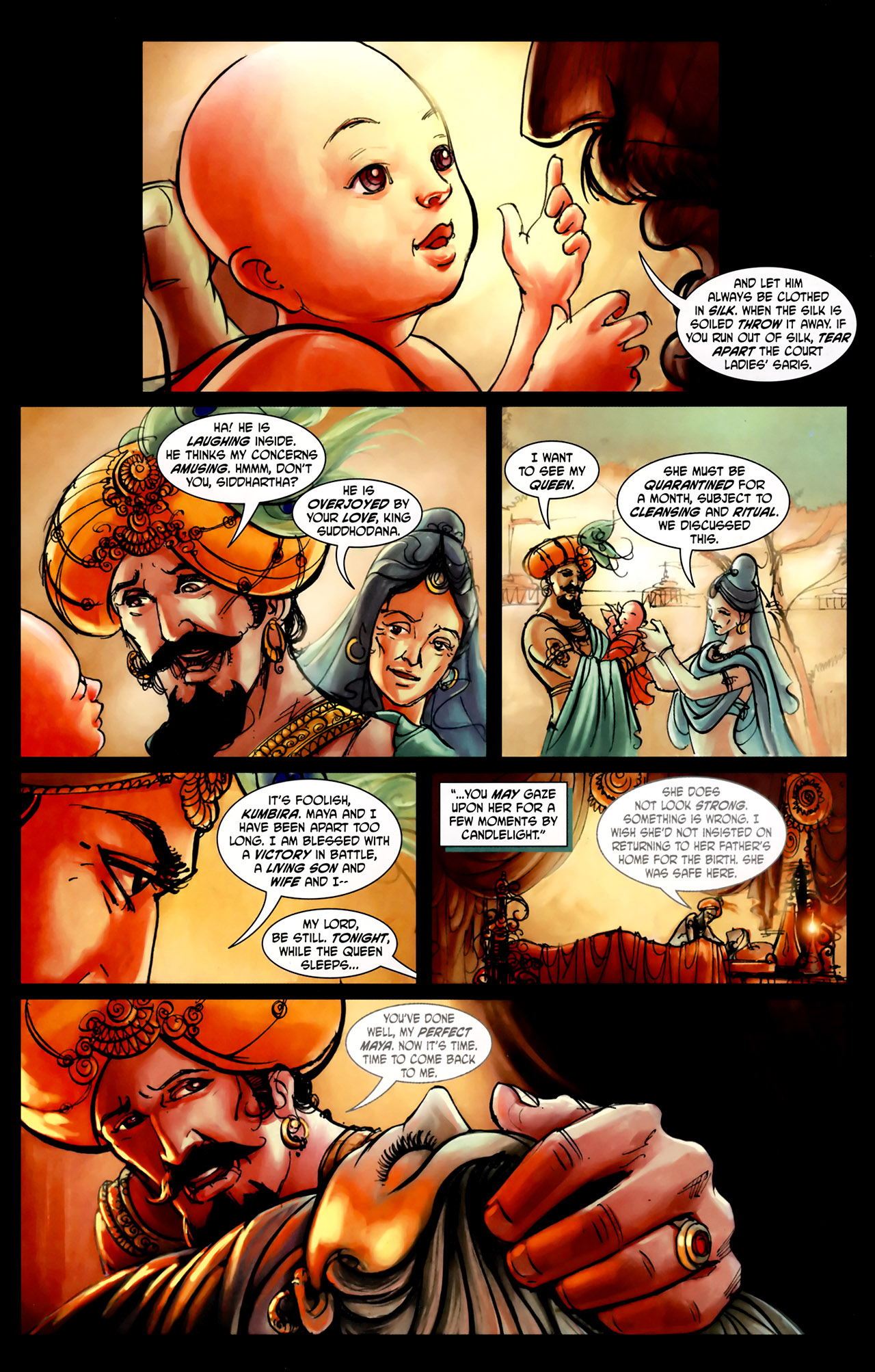 Read online Deepak Chopra's Buddha: A Story of Enlightenment comic -  Issue #1 - 11