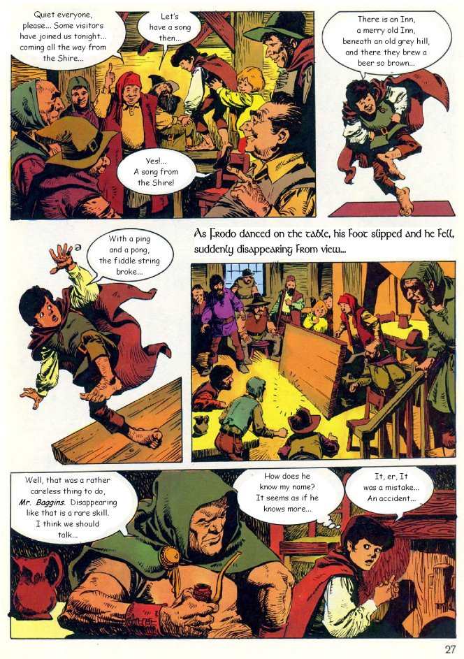 Read online El Señor de los Anillos comic -  Issue #1 - 22