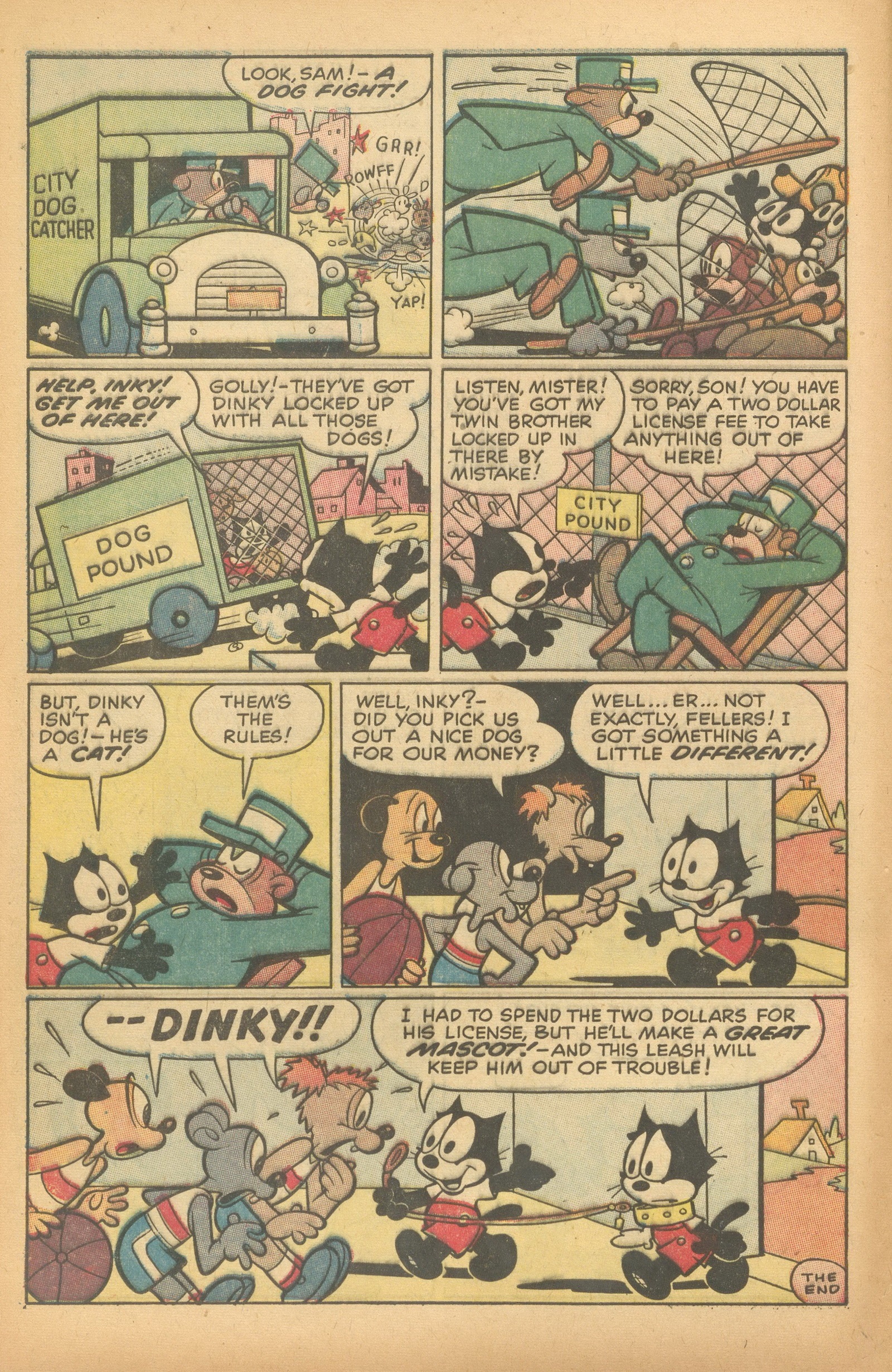 Read online Felix the Cat (1955) comic -  Issue #71 - 32